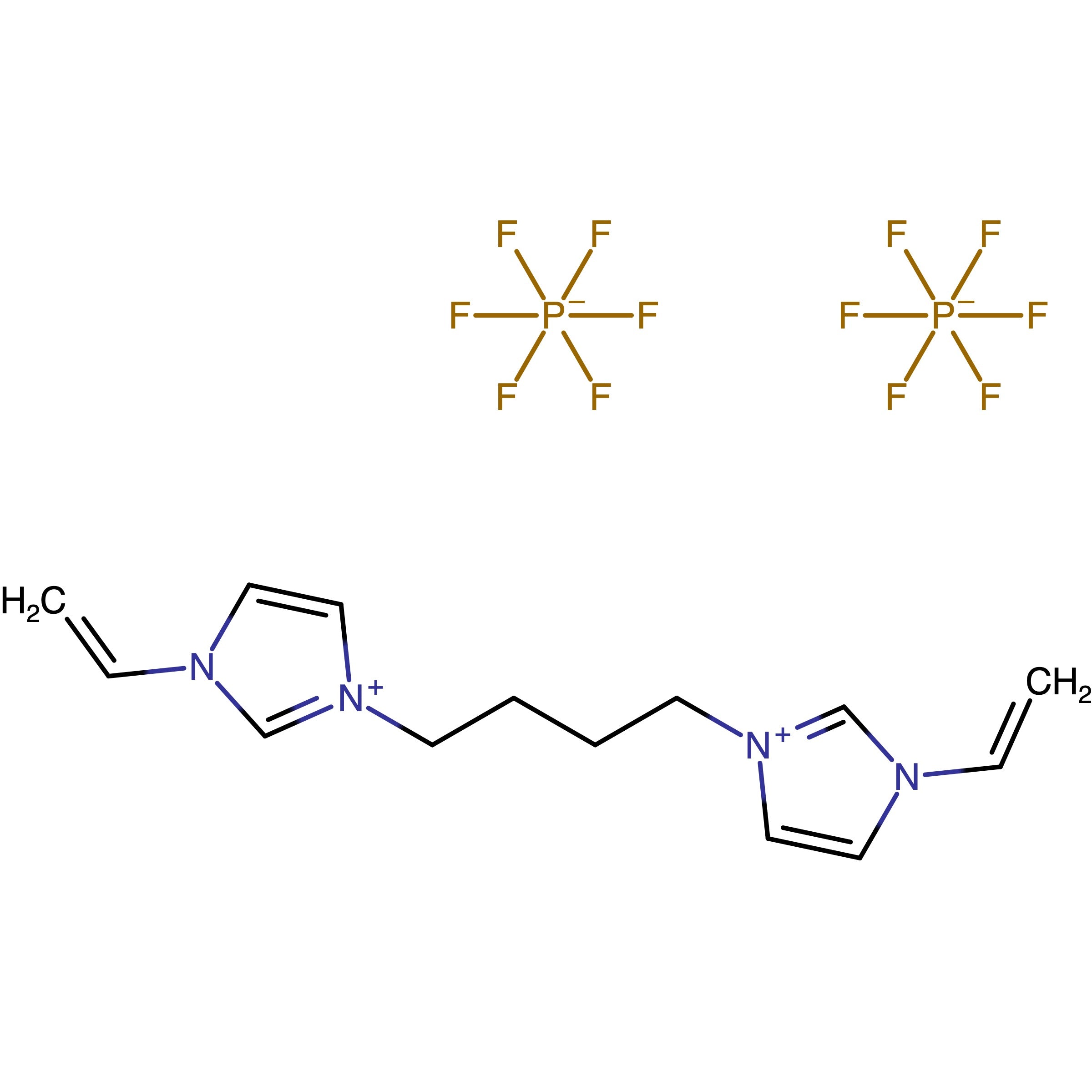 CAS 1809097-46-8 | 3,3'-(Butane-1,4-diyl)bis(1-vinyl-1H-imidazol-3-ium) hexafluorophosphate(V)