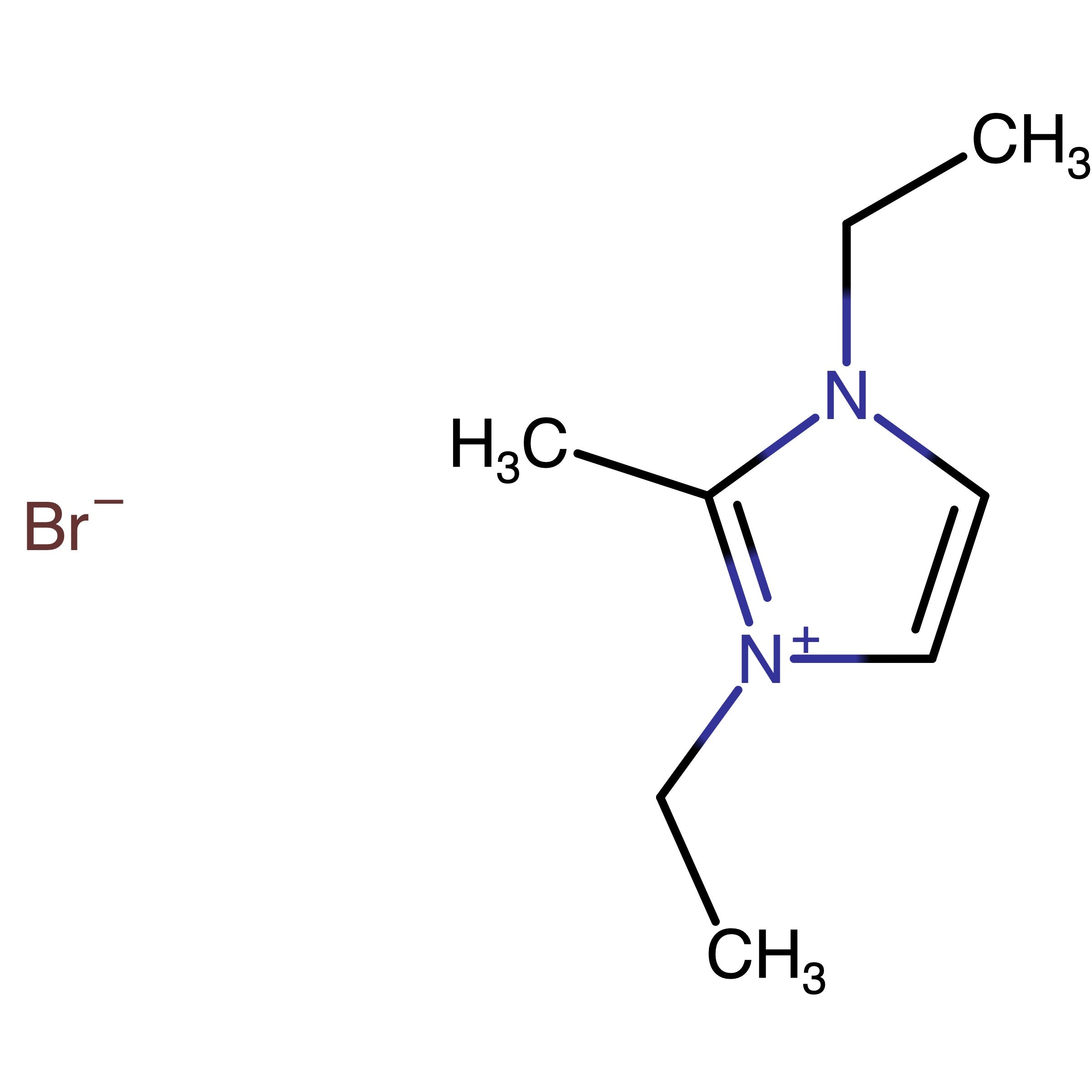 CAS 1418133-48-8 | 1,3-Diethyl-2-methyl-1H-imidazol-3-ium bromide