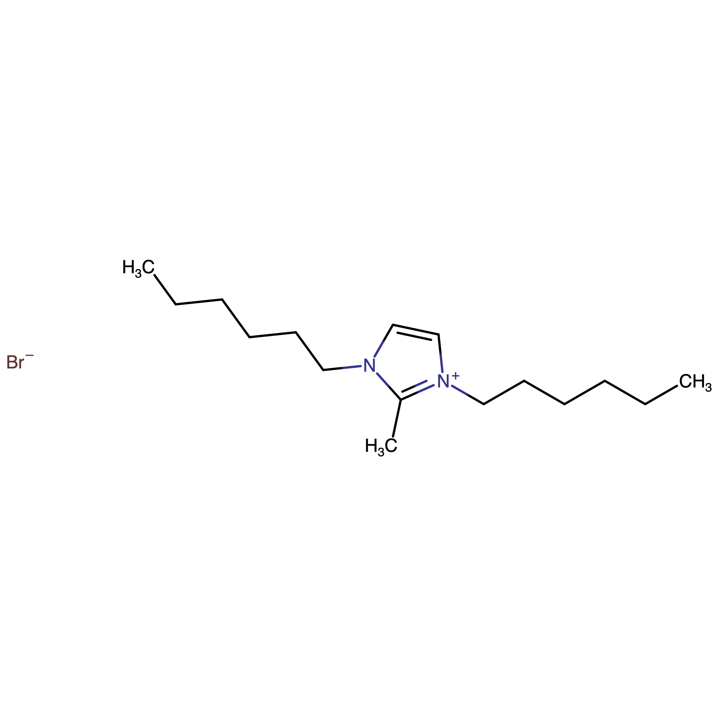 CAS 1352806-92-8 | 1,3-Dihexyl-2-methyl-1H-imidazol-3-ium bromide