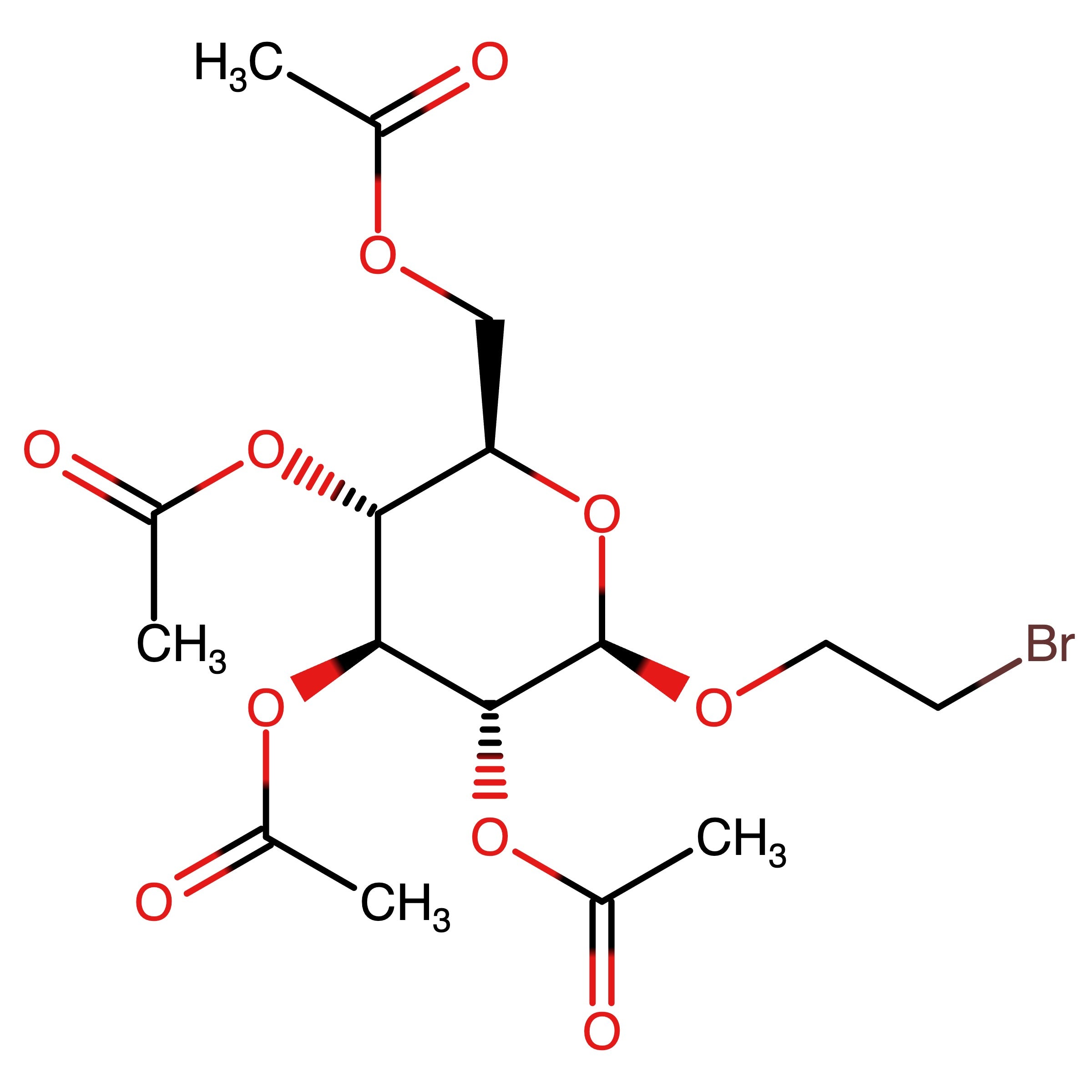 CAS 16977-78-9 | 2-Bromoethyl 2,3,4,6-tetra-O-acetyl-b-D-glucopyranoside | MFCD09840124