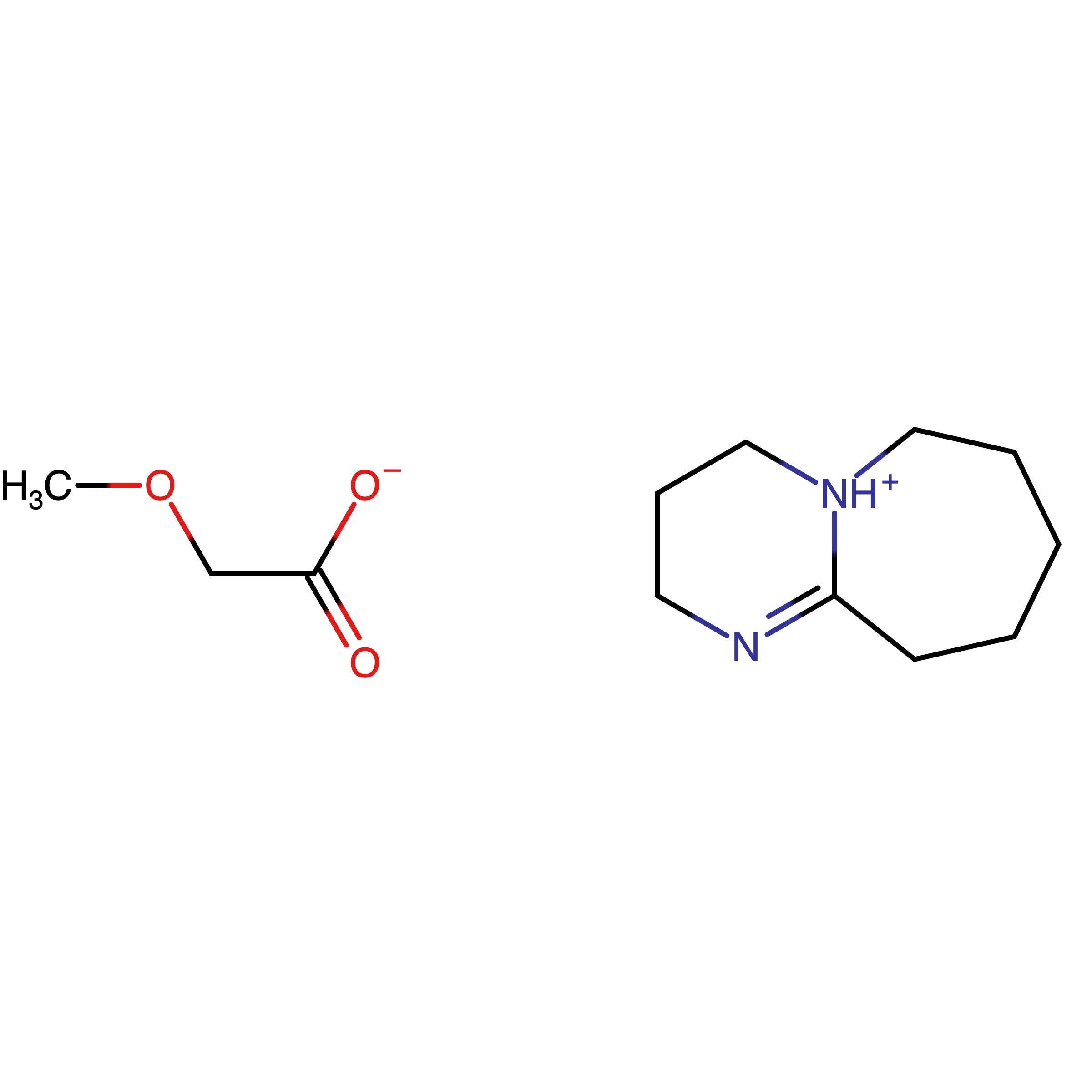 CAS 2377080-55-0 | 1,8-Diazabicyclo[5.4.0]undec-7-enium methoxyacetate