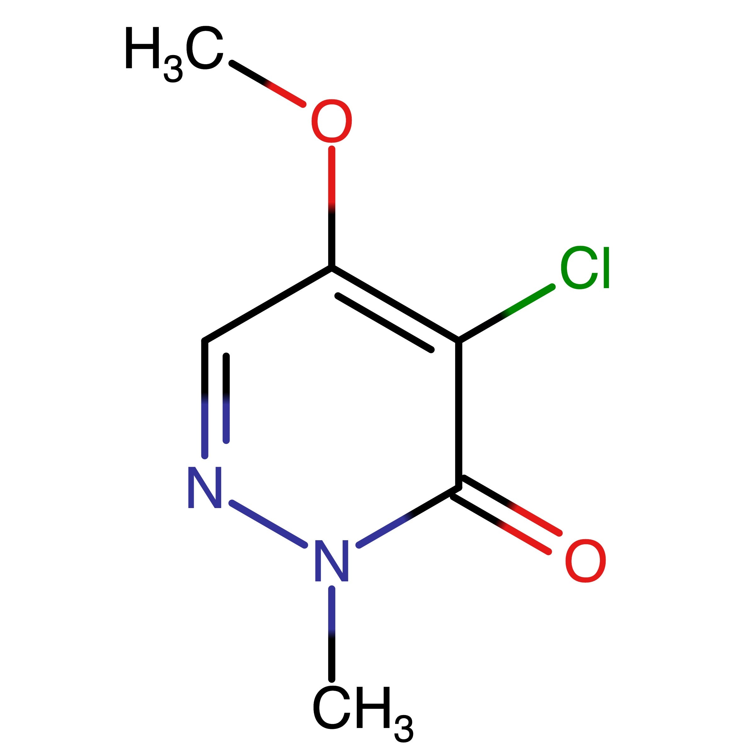 CAS 14628-57-0 | 4-Chloro-5-methoxy-2-methylpyridazin-3(2H)-one | MFCD00067854