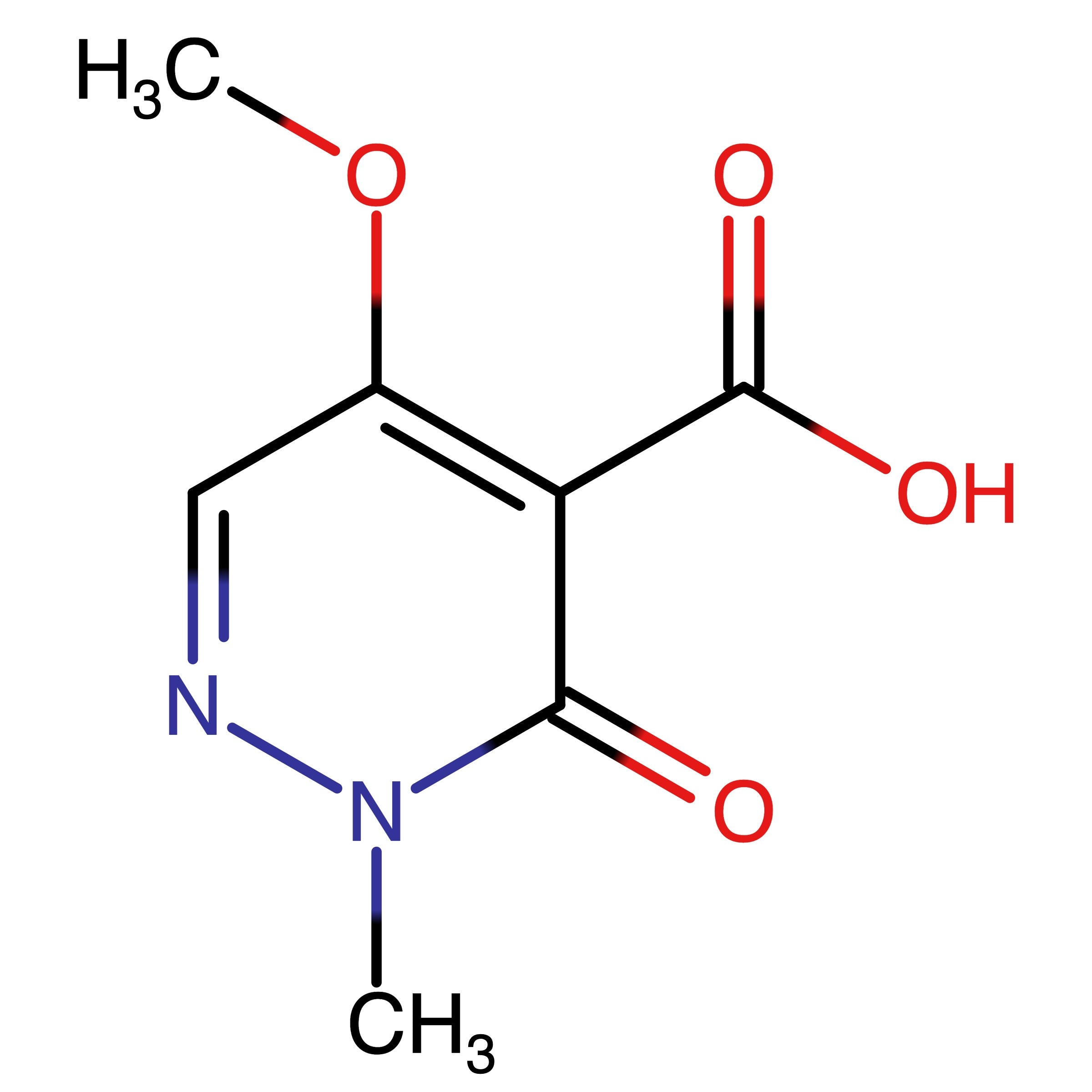 CAS 2319653-61-5 | 5-Methoxy-2-methyl-3-oxo-2,3-dihydropyridazine-4-carboxylic acid