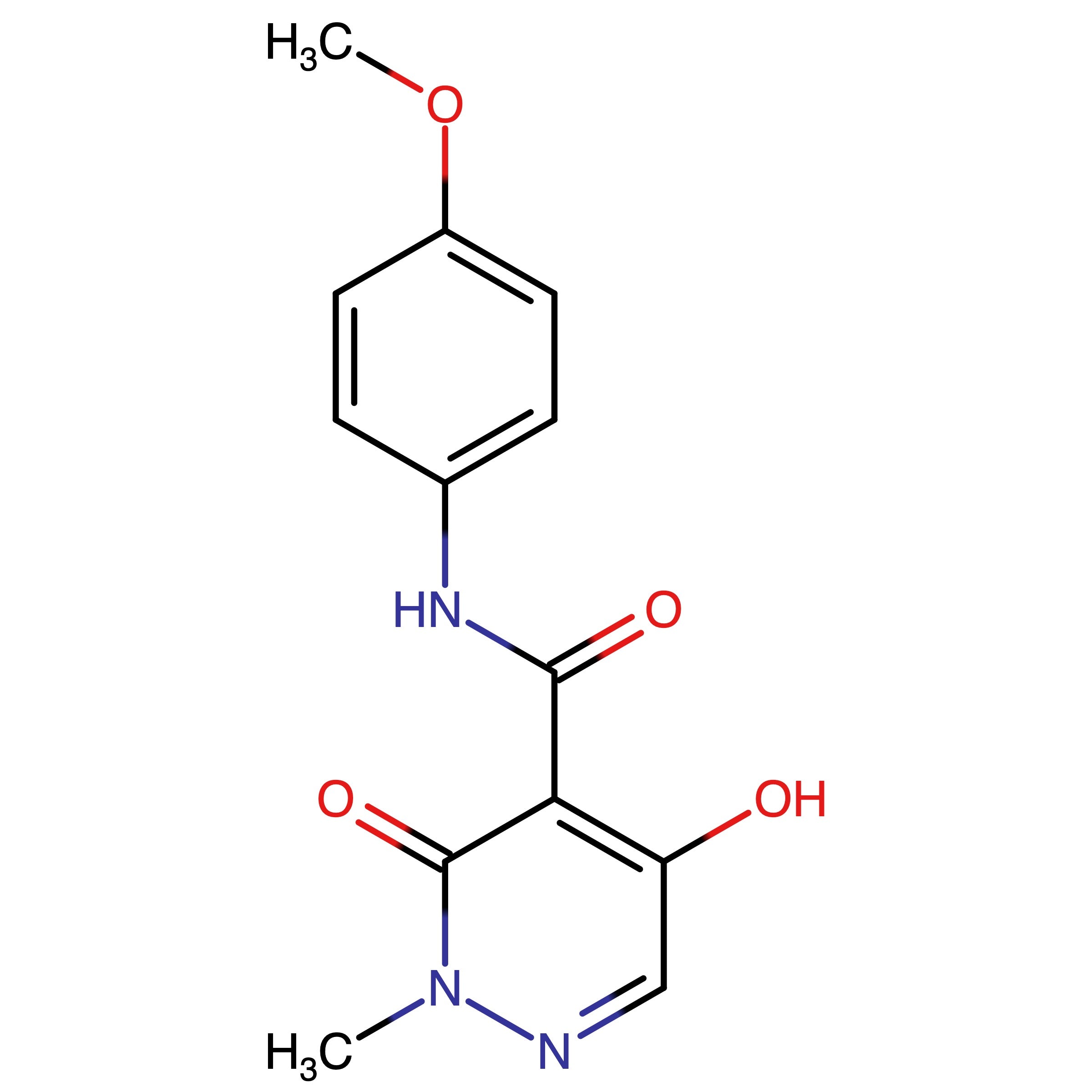 CAS 2319652-60-1 | 5-Hydroxy-N-(4-methoxyphenyl)-2-methyl-3-oxo-2,3-dihydropyridazine-4-carboxamide