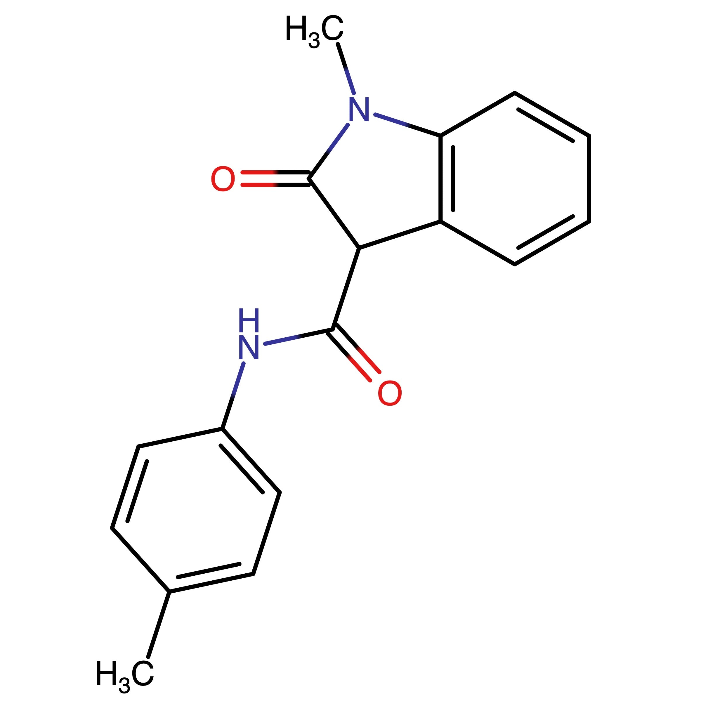 CAS 32866-55-0 | 1-Methyl-2-oxo-N-(p-tolyl)indoline-3-carboxamide