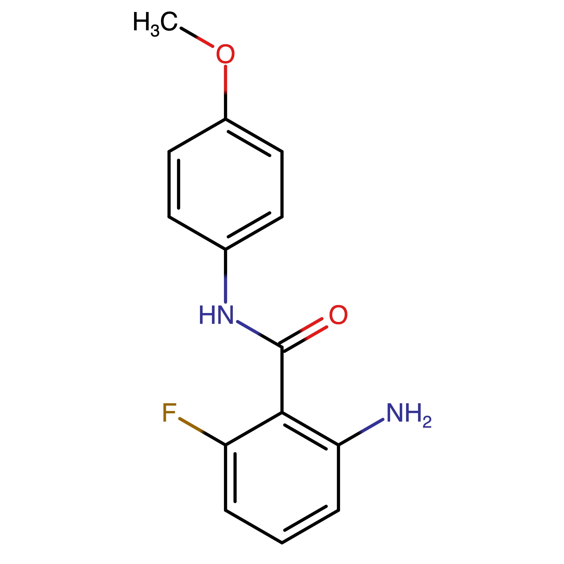 CAS 219492-37-2 | 2-Amino-6-fluoro-N-(4-methoxyphenyl)benzamide