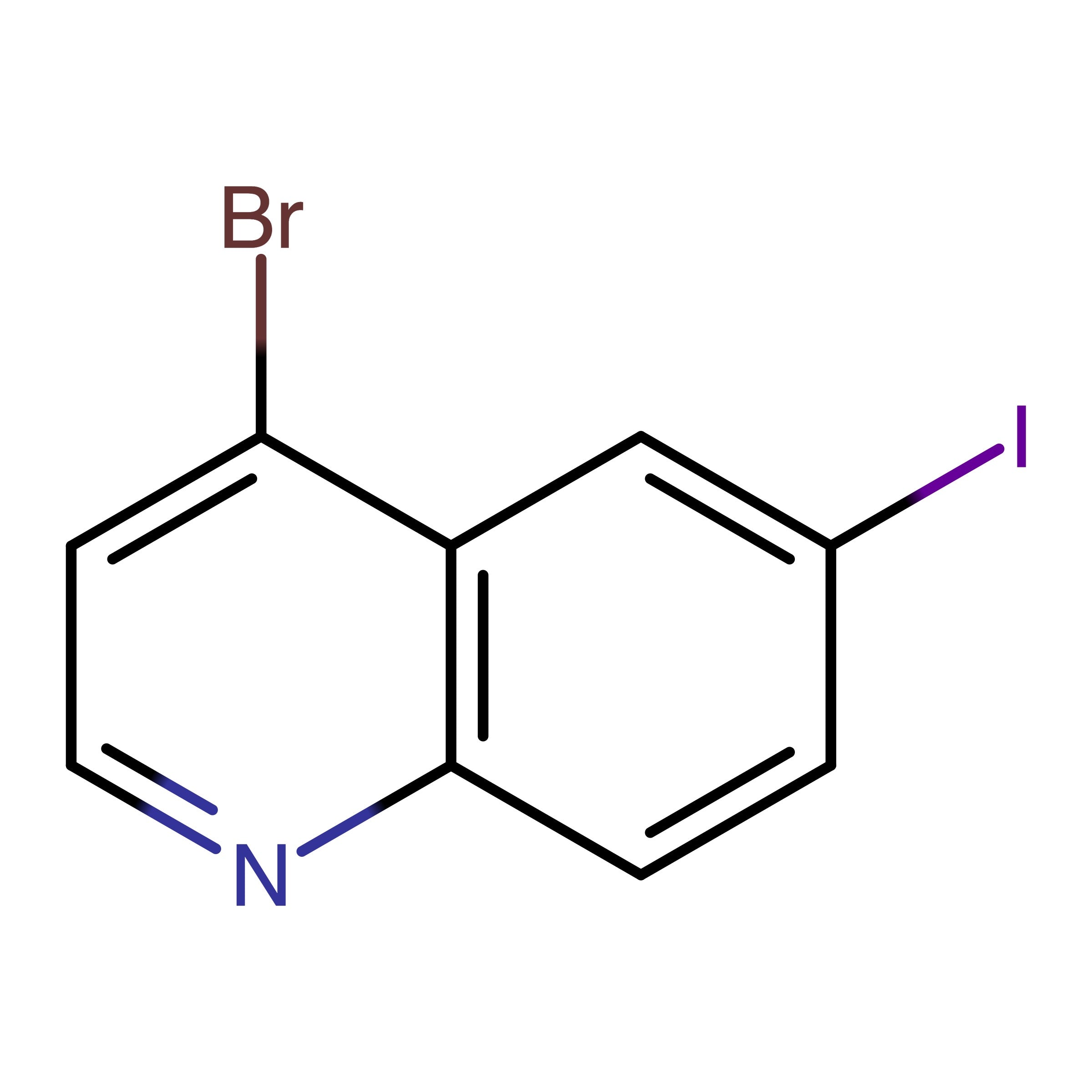 CAS 1379345-12-6 | 4-Bromo-6-iodoquinoline | MFCD19689065