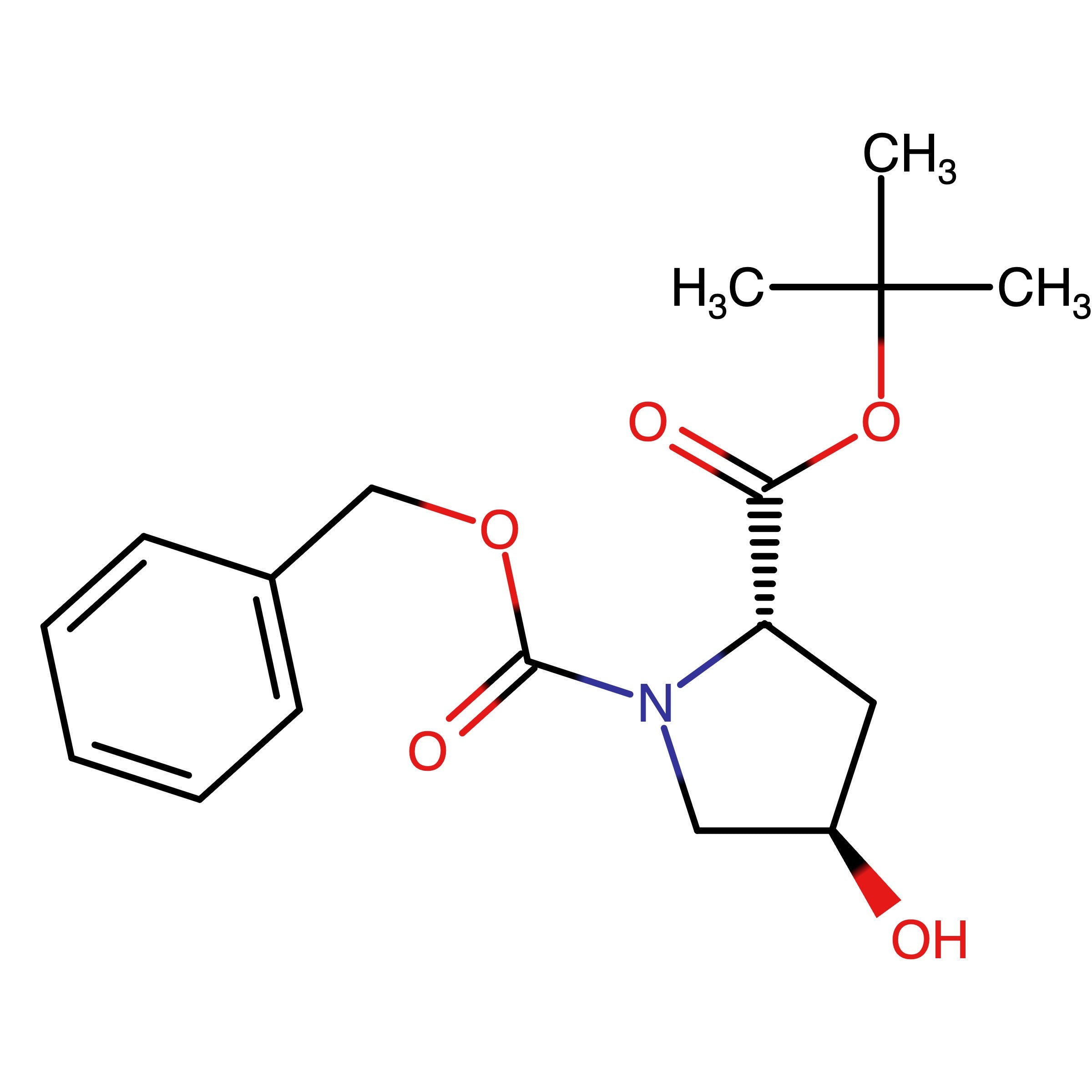 CAS 72289-52-2 | 1-Benzyl 2-(tert-butyl) (2S,4R)-4-hydroxypyrrolidine-1,2-dicarboxylate | MFCD34471561