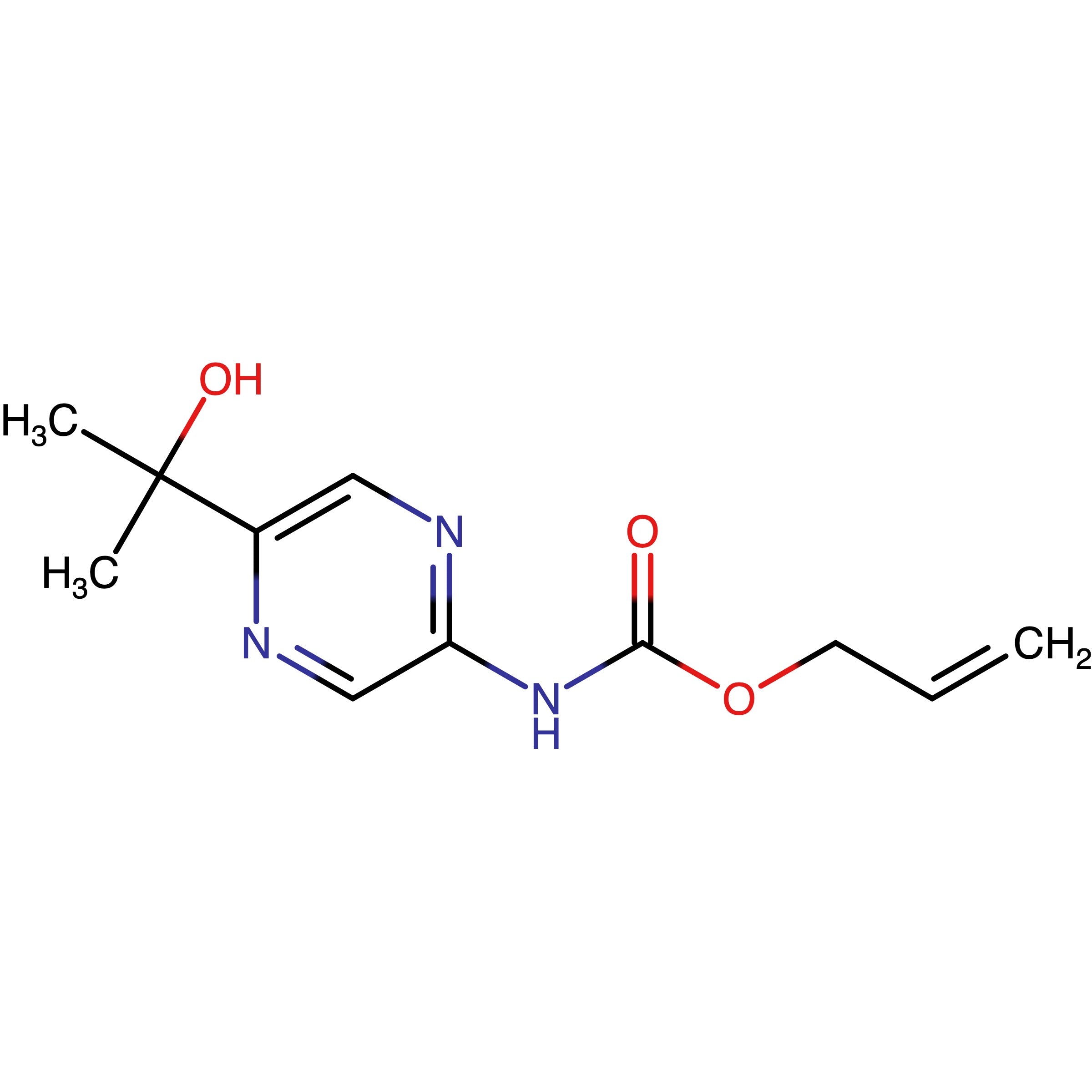 CAS 1174231-19-6 | Allyl (5-(2-hydroxypropan-2-yl)pyrazin-2-yl)carbamate