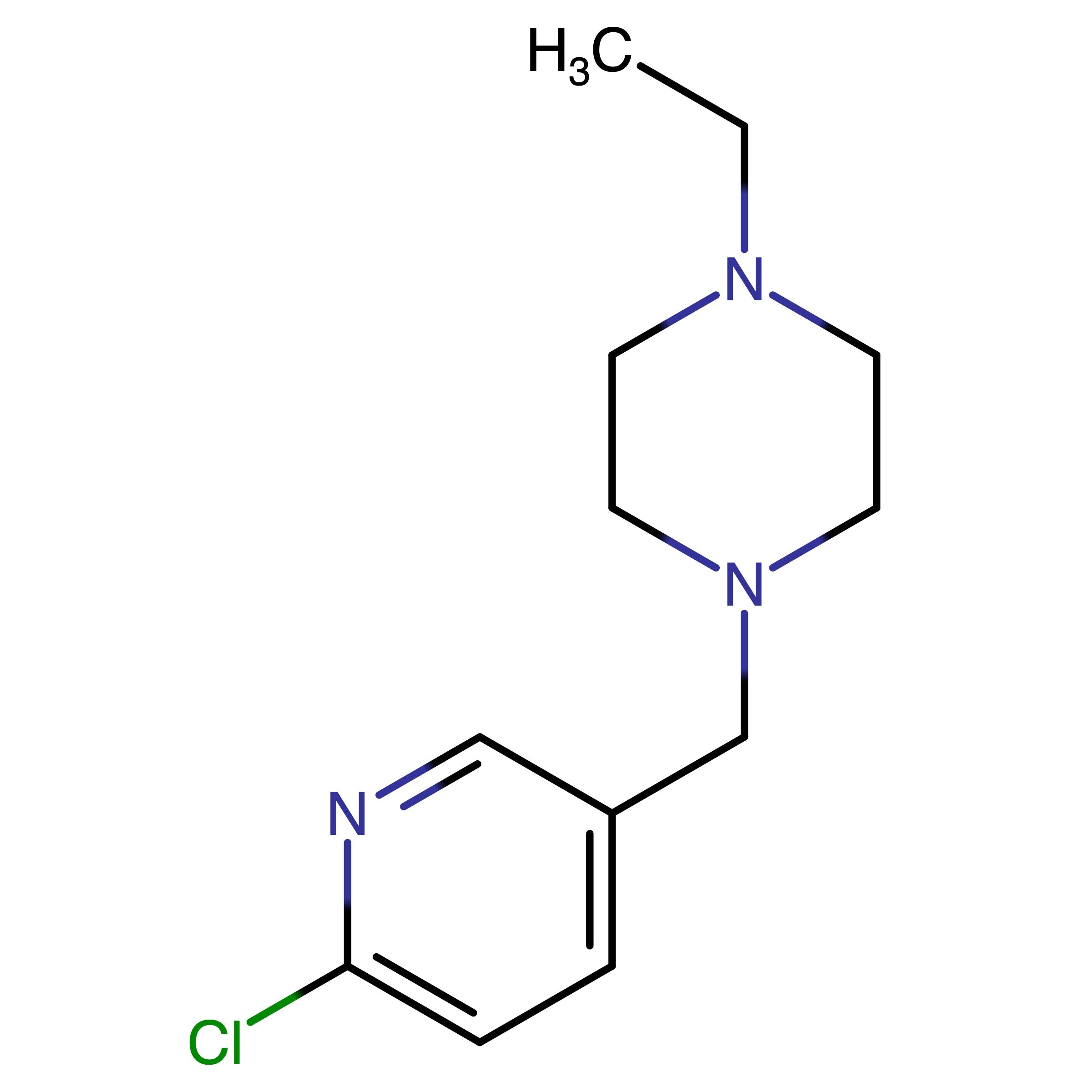 CAS 1016745-43-9 | 1-((6-Chloropyridin-3-yl)methyl)-4-ethylpiperazine | MFCD09804878