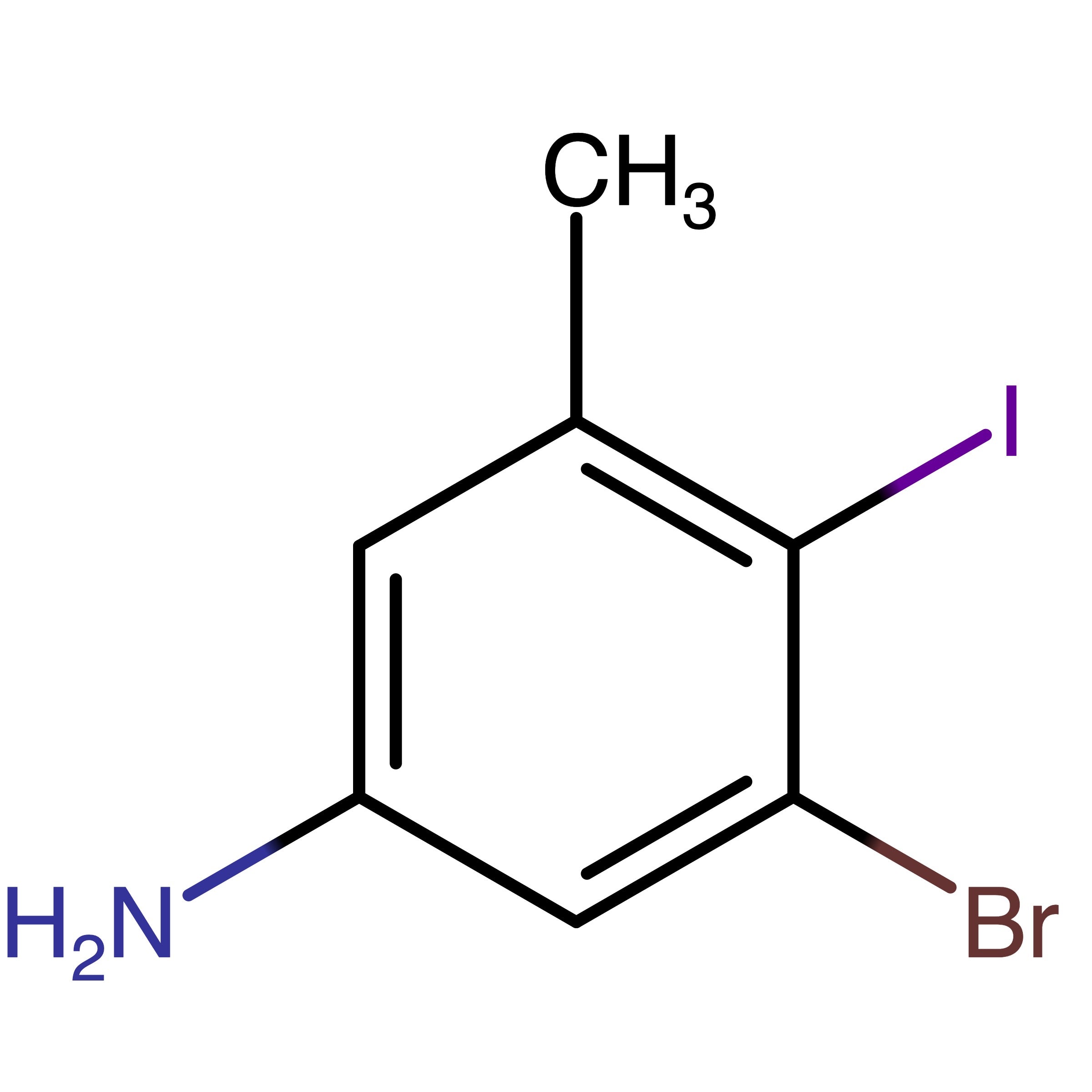 CAS 1263377-51-0 | 3-Bromo-4-iodo-5-methylaniline | MFCD18089332