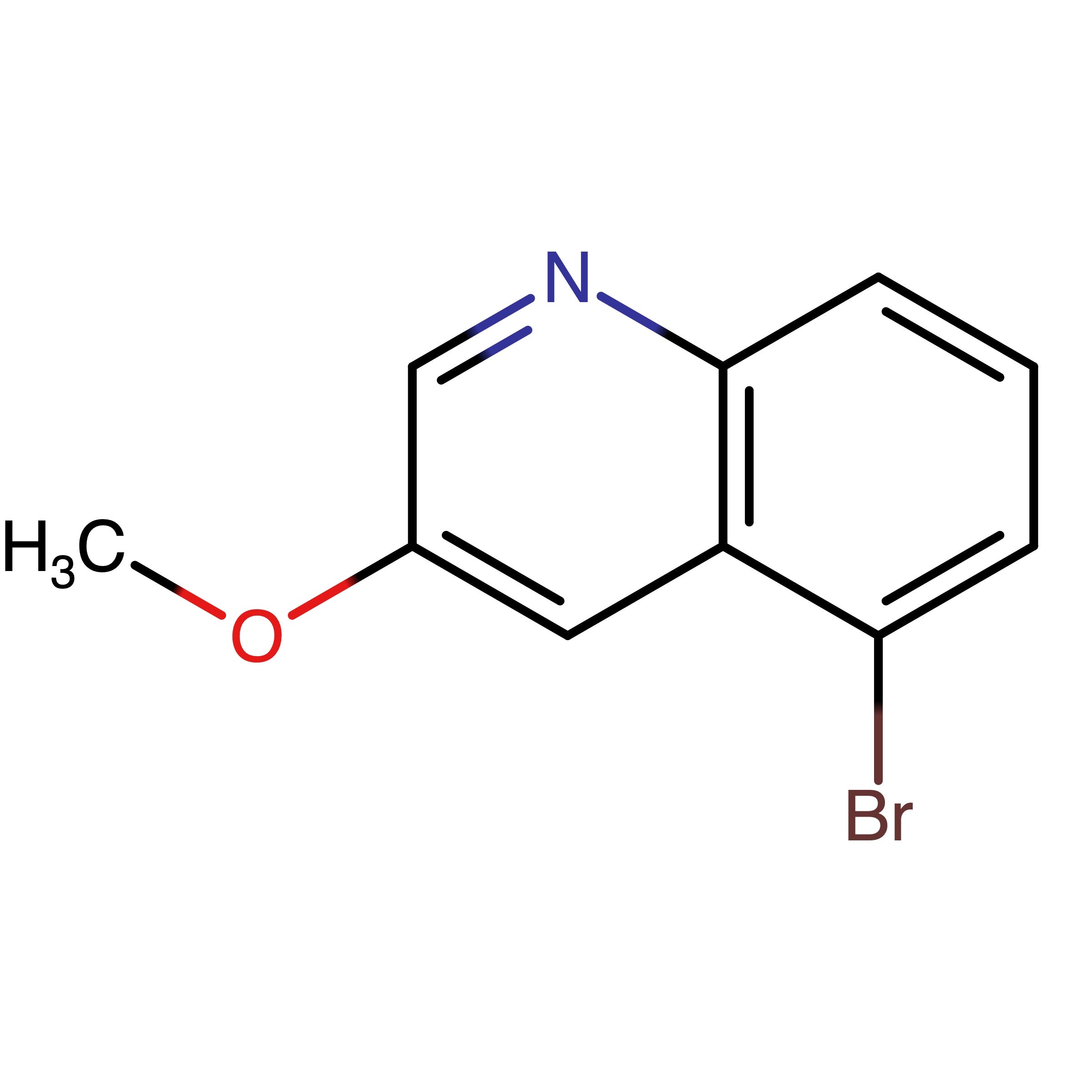 CAS 776296-12-9 | 5-Bromo-3-methoxyquinoline | MFCD16038652
