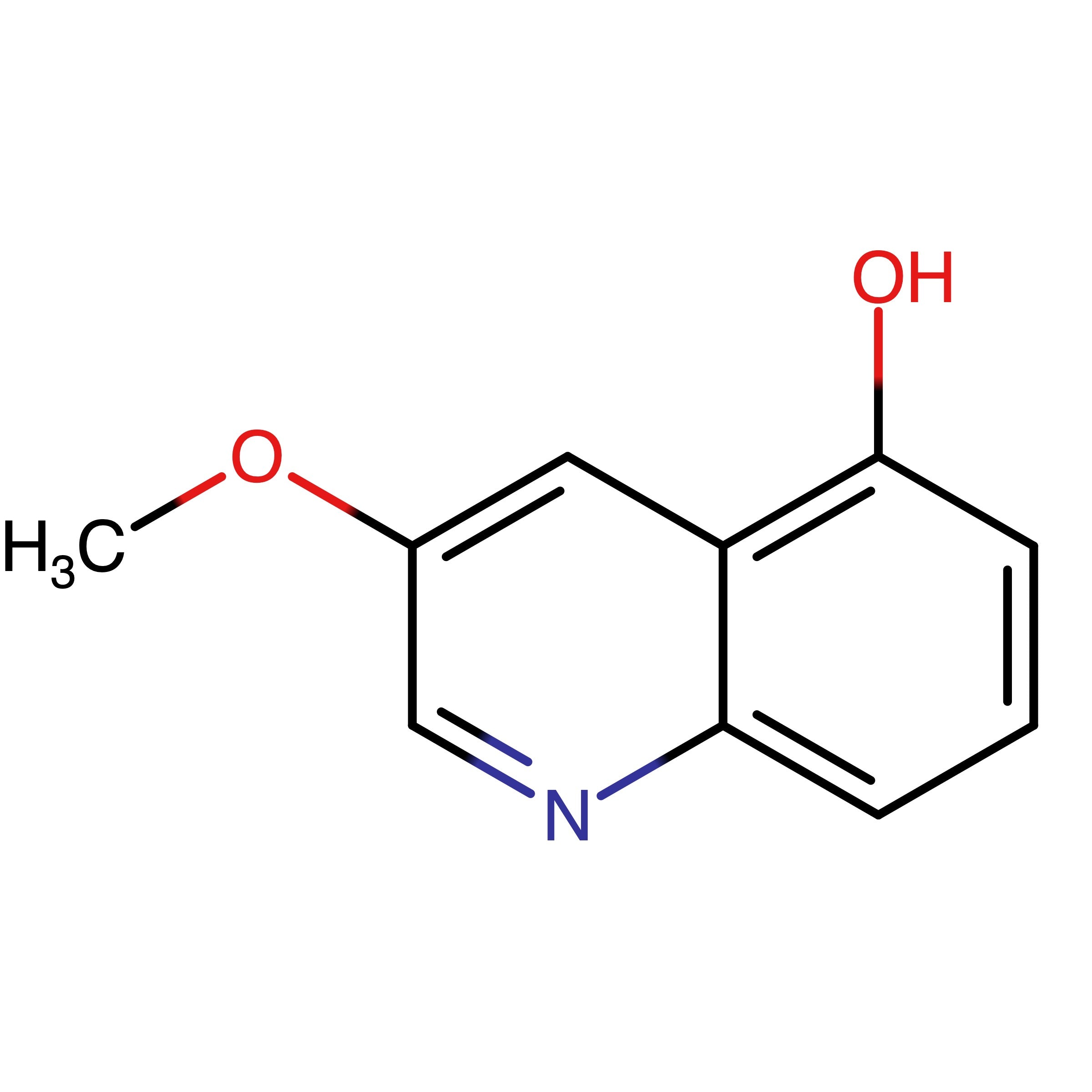 CAS 881656-36-6 | 3-Methoxyquinolin-5-ol | MFCD18414686