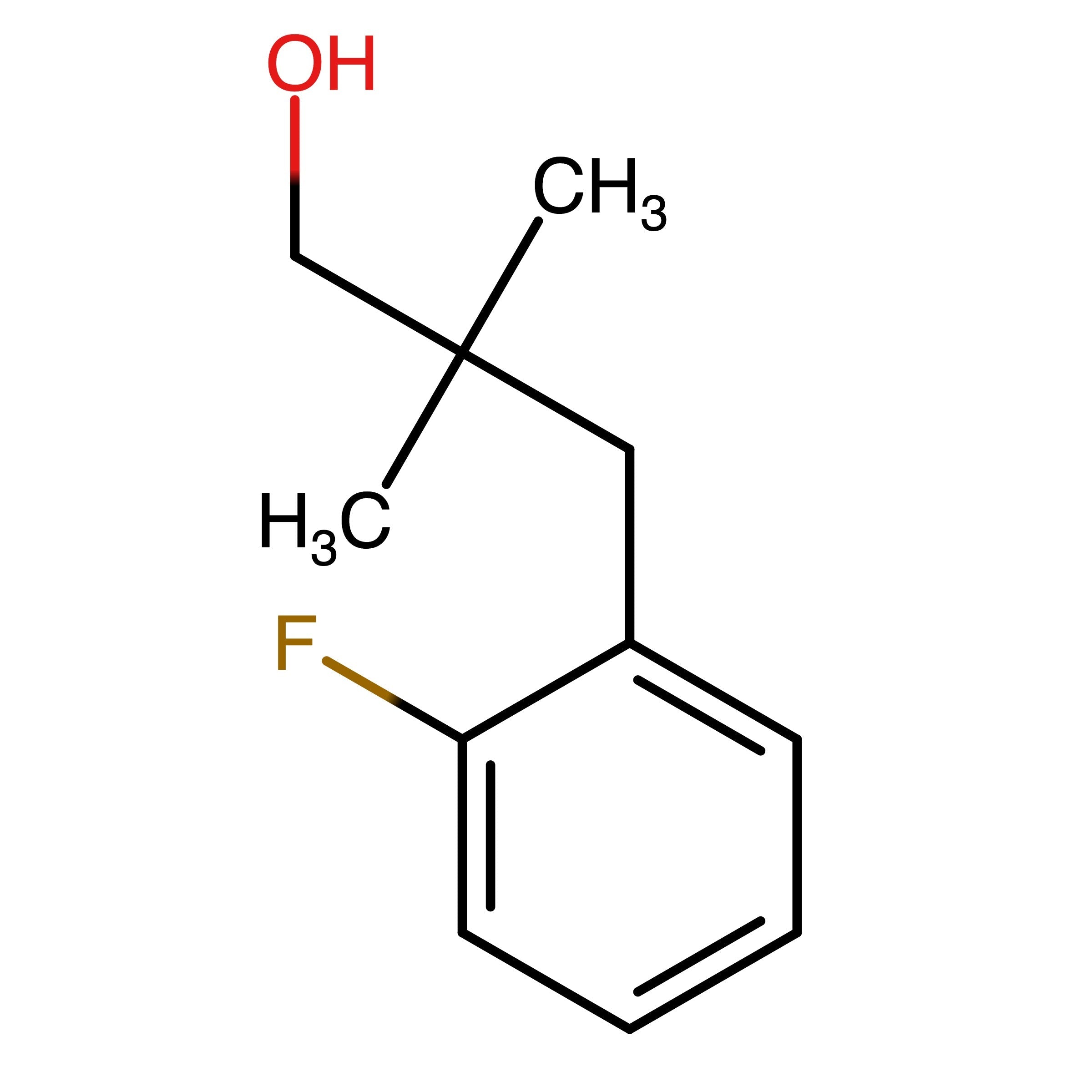 CAS 1267666-99-8 | 3-(2-Fluorophenyl)-2,2-dimethylpropan-1-ol | MFCD19313930