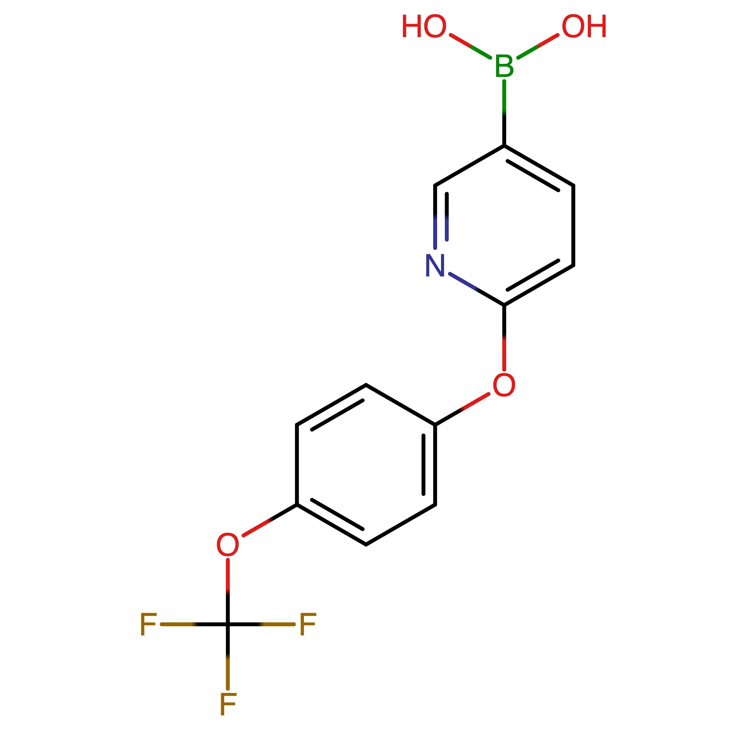 CAS 909849-02-1 | (6-(4-(Trifluoromethoxy)phenoxy)pyridin-3-yl)boronic acid | MFCD18262081