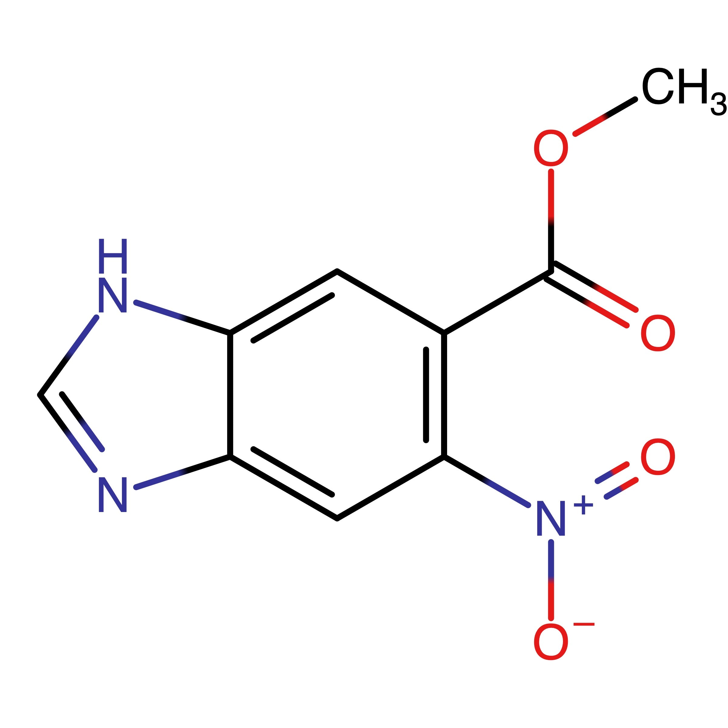 CAS 895581-42-7 | Methyl 5-nitro-1H-benzo[d]imidazole-6-carboxylate | MFCD16987739