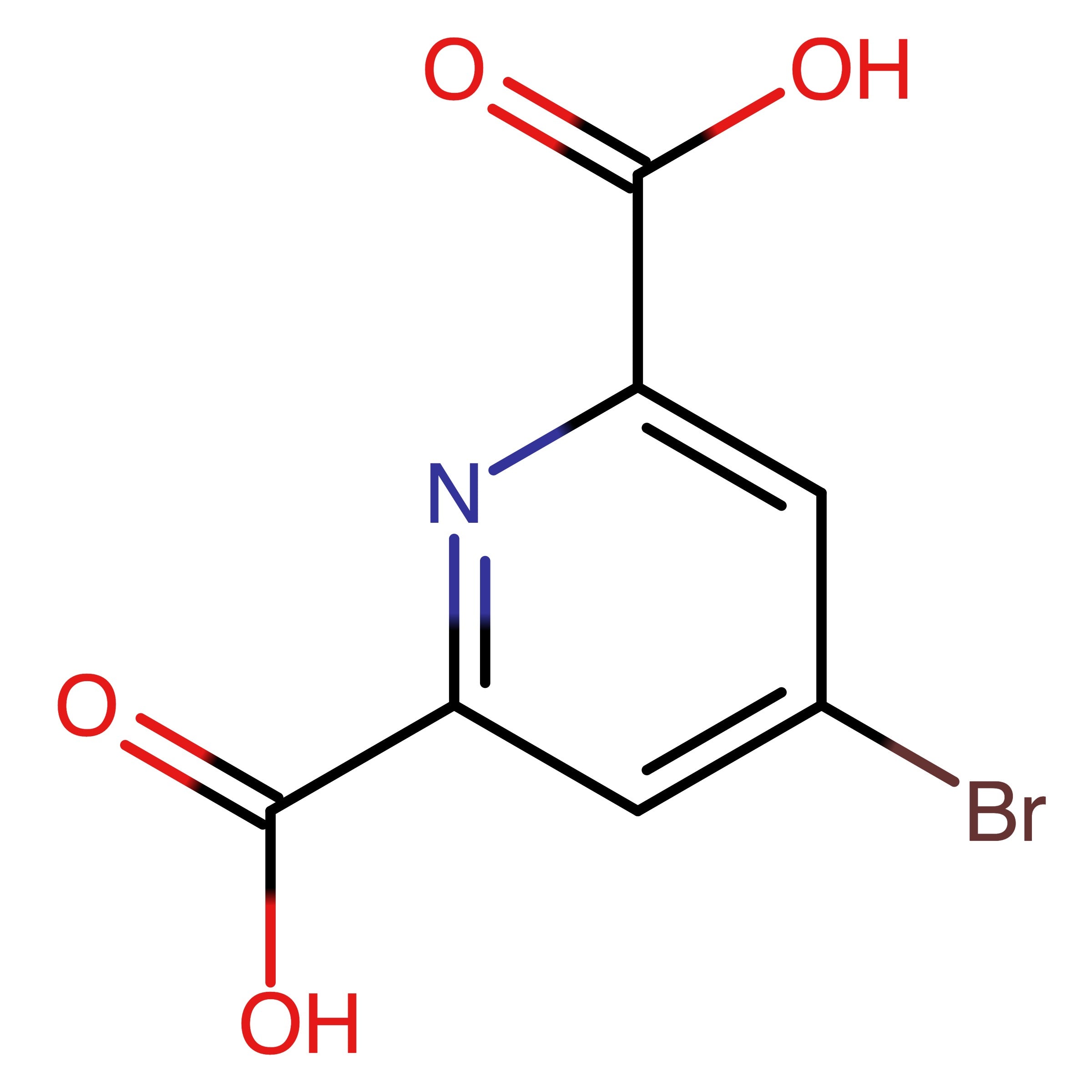 CAS 162102-81-0 | 4-Bromopyridine-2,6-dicarboxylic acid | MFCD09033573