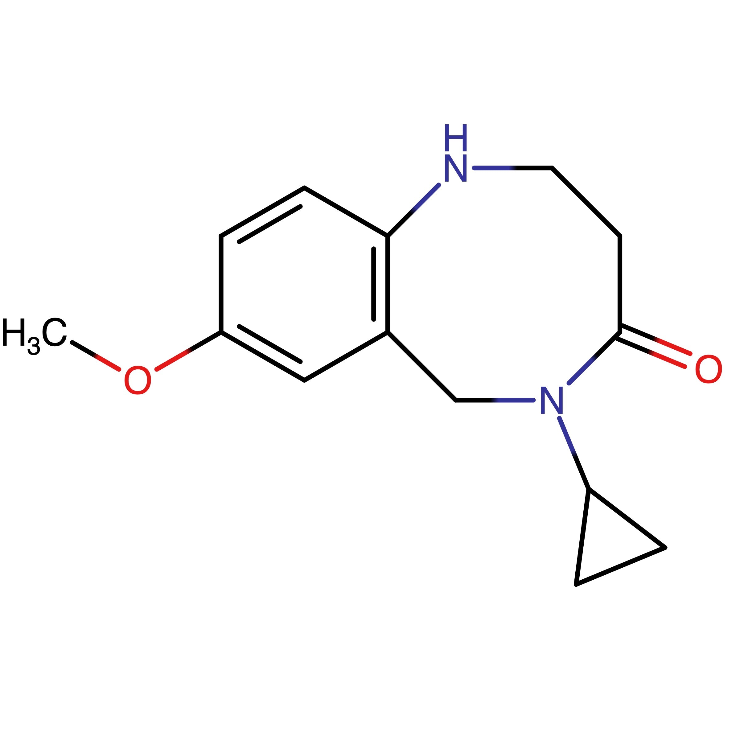 CAS 1307893-47-5 | 5-Cyclopropyl-8-methoxy-2,3,5,6-tetrahydrobenzo[b][1,5]diazocin-4(1H)-one
