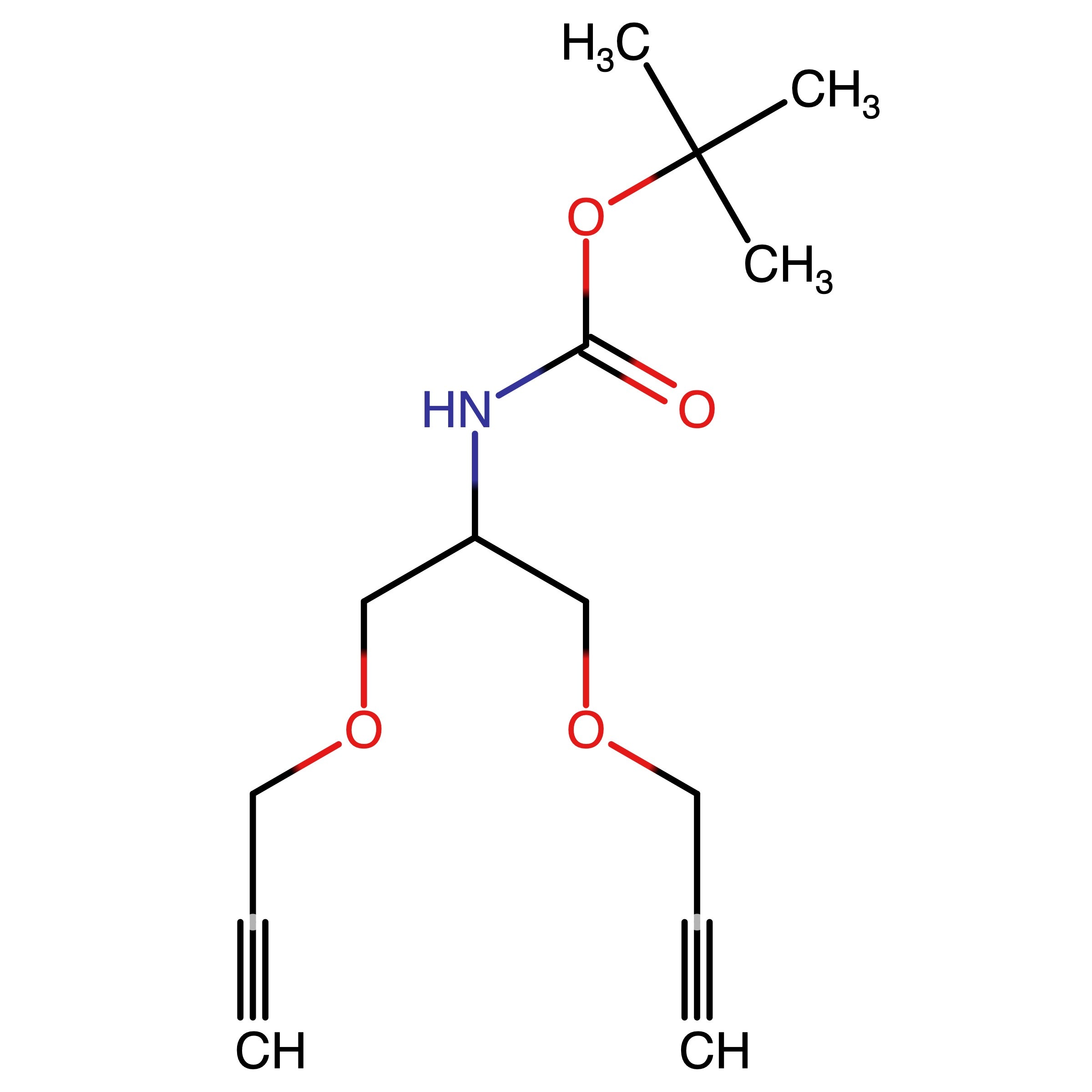 CAS 1627839-67-1 | tert-Butyl (1,3-bis(prop-2-yn-1-yloxy)propan-2-yl)carbamate