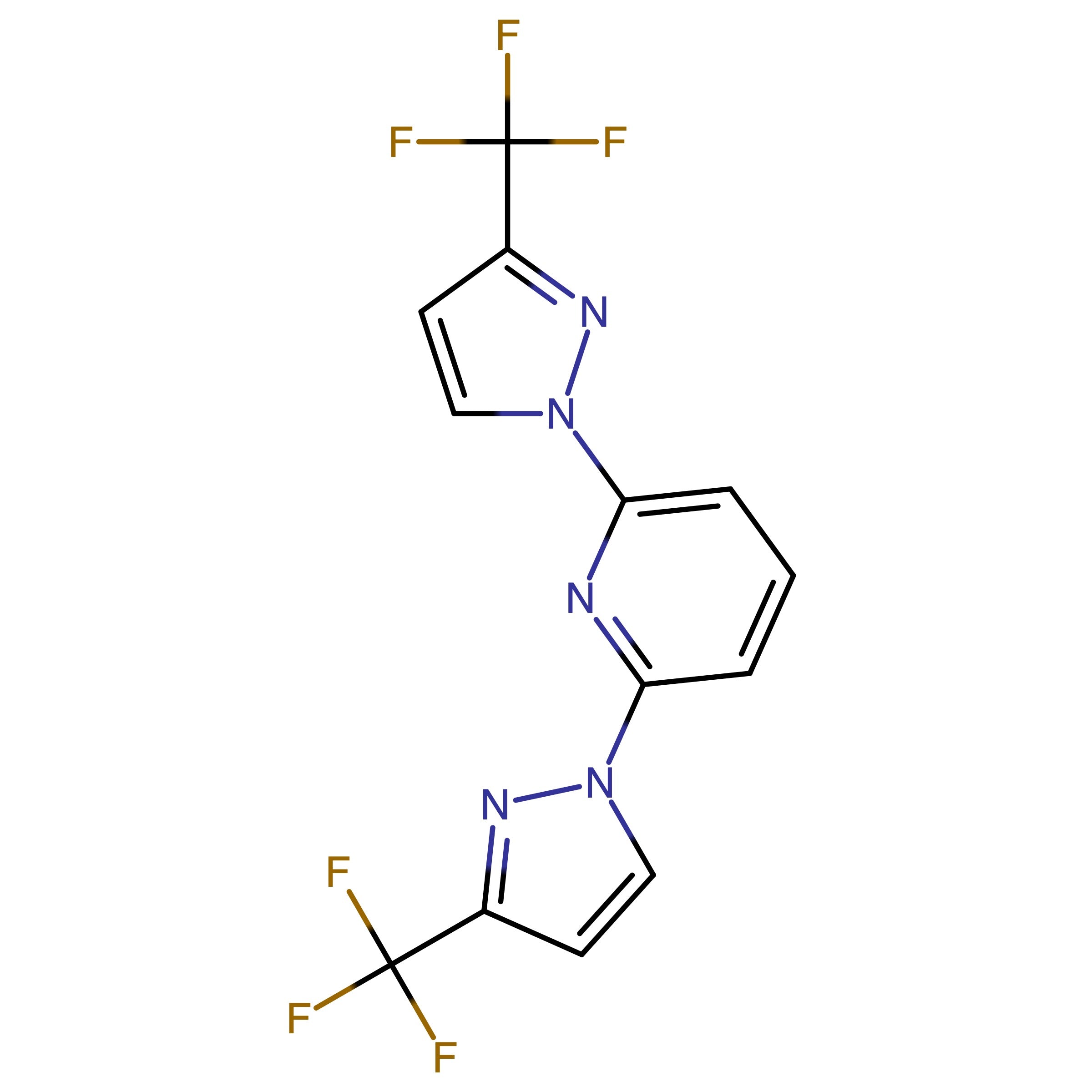CAS 263571-48-8 | 2,6-Bis(3-(trifluoromethyl)-1H-pyrazol-1-yl)pyridine
