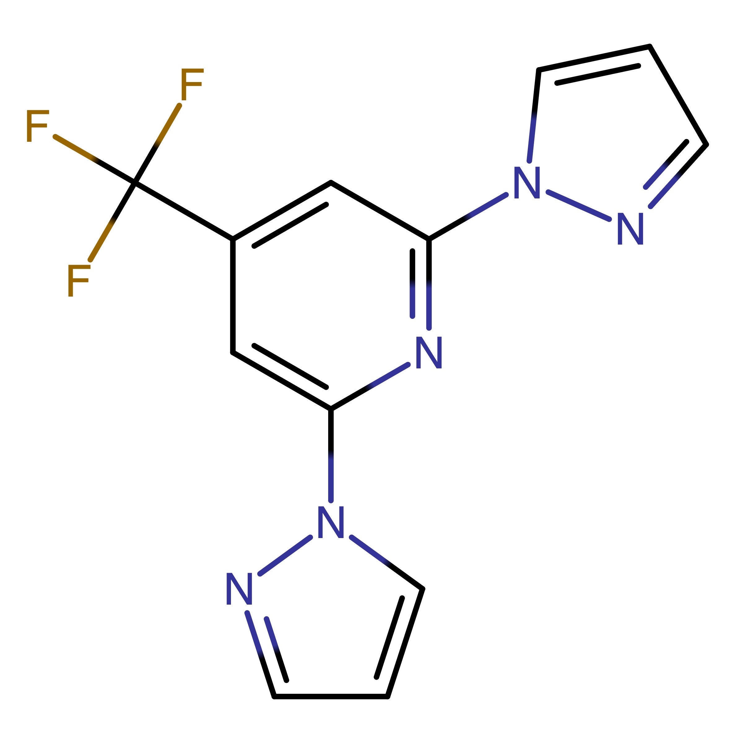 CAS 2941013-97-2 | 2,6-Di(1H-pyrazol-1-yl)-4-(trifluoromethyl)pyridine