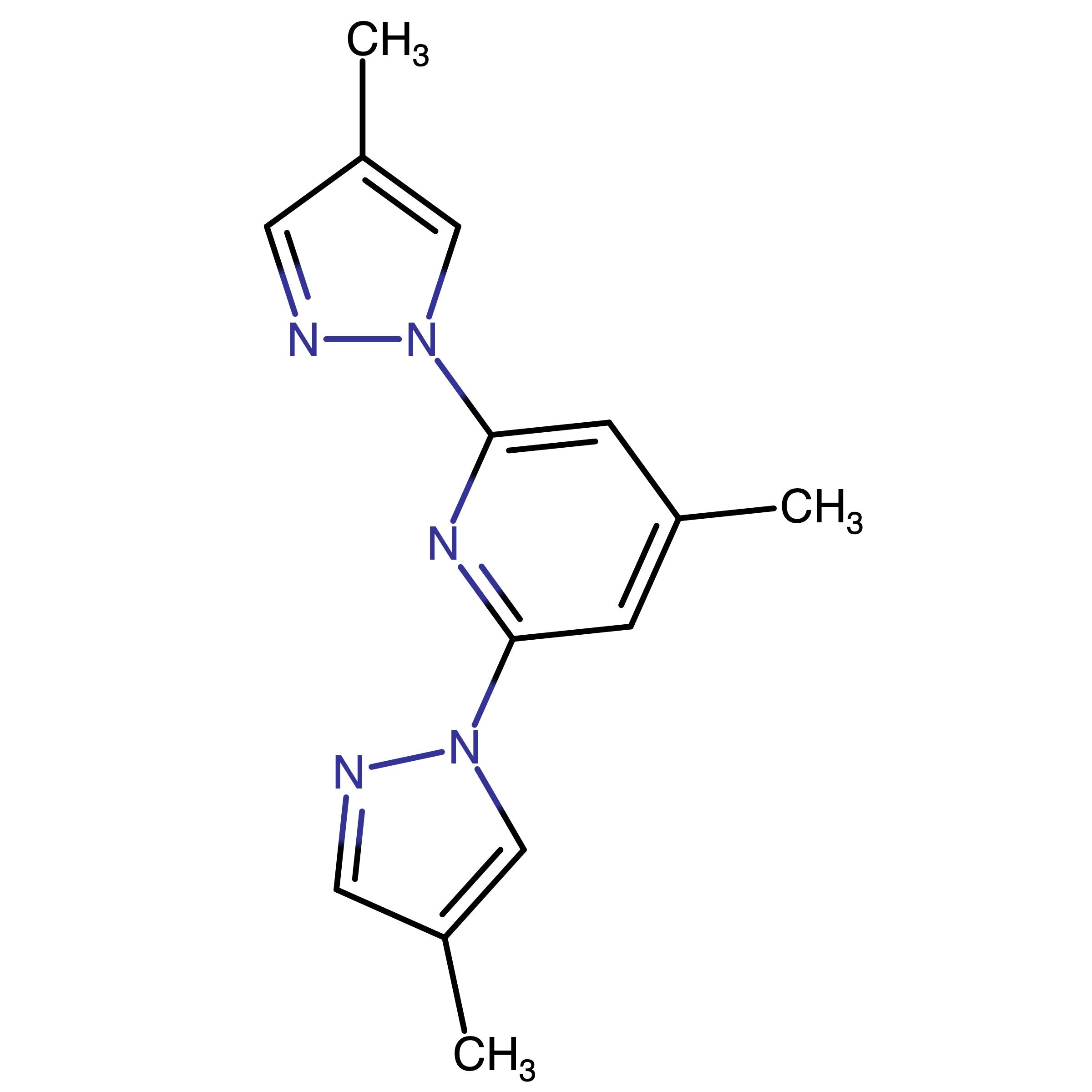 CAS 2941013-99-4 | 4-Methyl-2,6-bis(4-methyl-1H-pyrazol-1-yl)pyridine