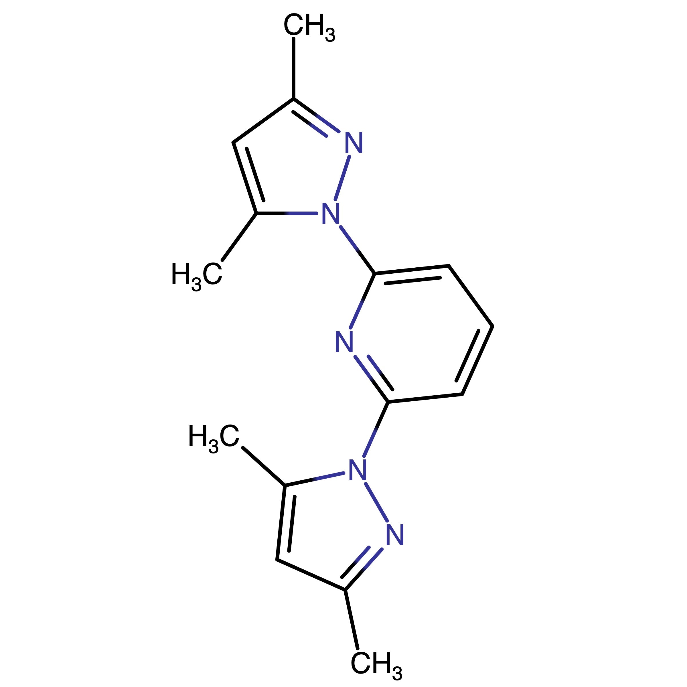 CAS 123640-40-4 | 2,6-Bis(3,5-dimethyl-1H-pyrazol-1-yl)pyridine