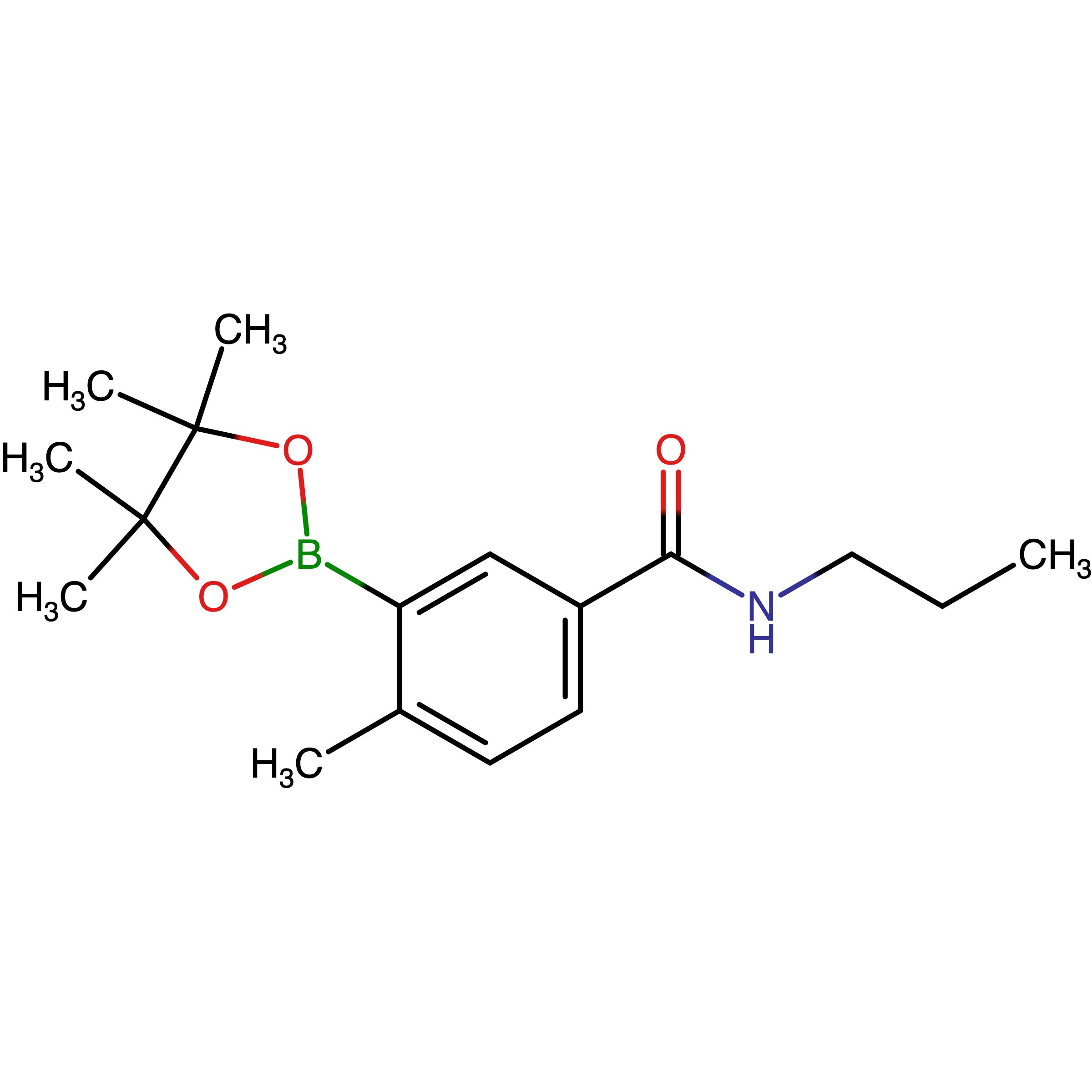 CAS 911490-25-0 | 4-Methyl-N-propyl-3-(4,4,5,5-tetramethyl-1,3,2-dioxaborolan-2-yl)benzamide