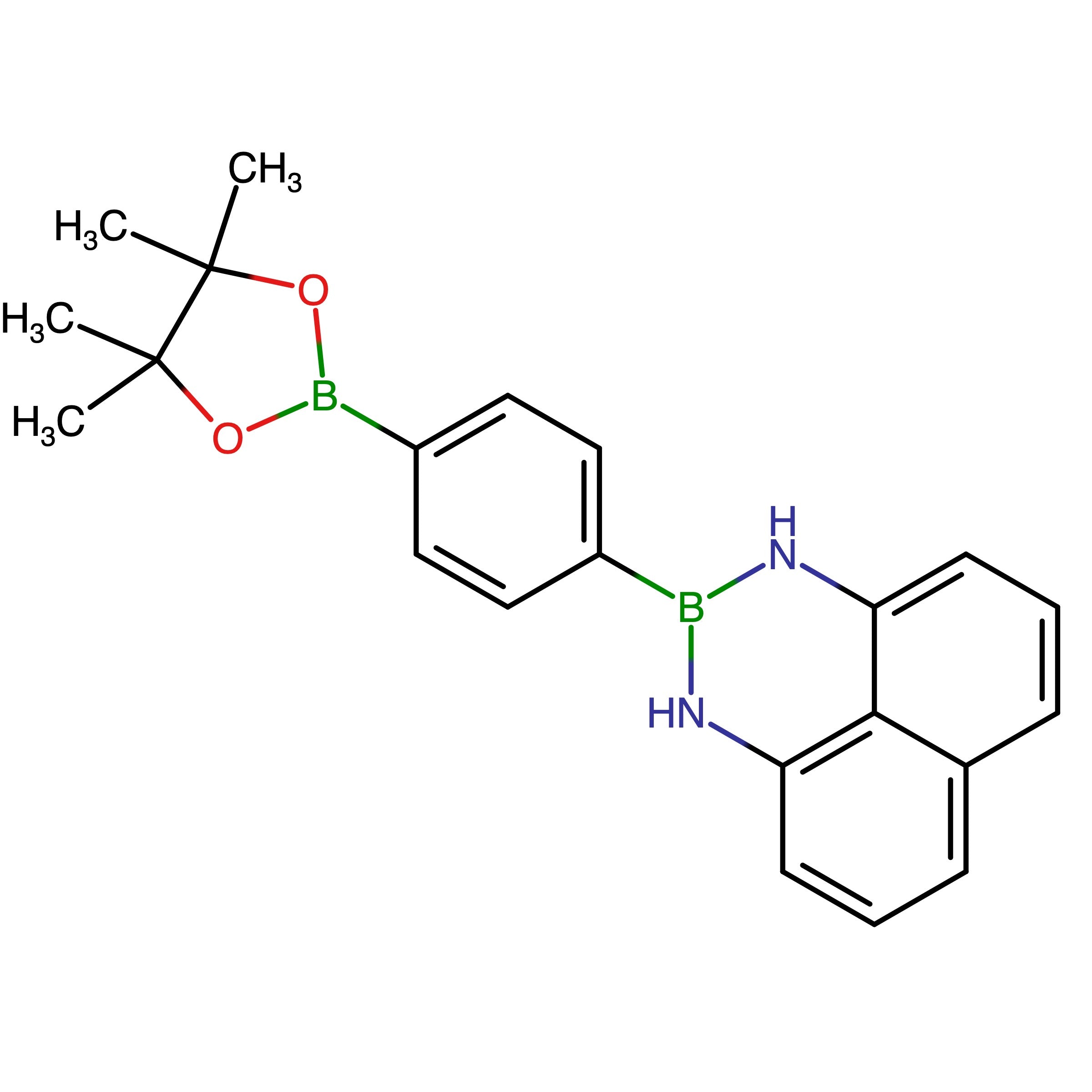 CAS 950511-16-7 | 3-[4-(Tetramethyl-1,3,2-dioxaborolan-2-yl)phenyl]-2,4-diaza-3-boratricyclo[7.3.1.0{5,13}]trideca- 1(13),5,7,9,11-pentaene | MFCD20527125