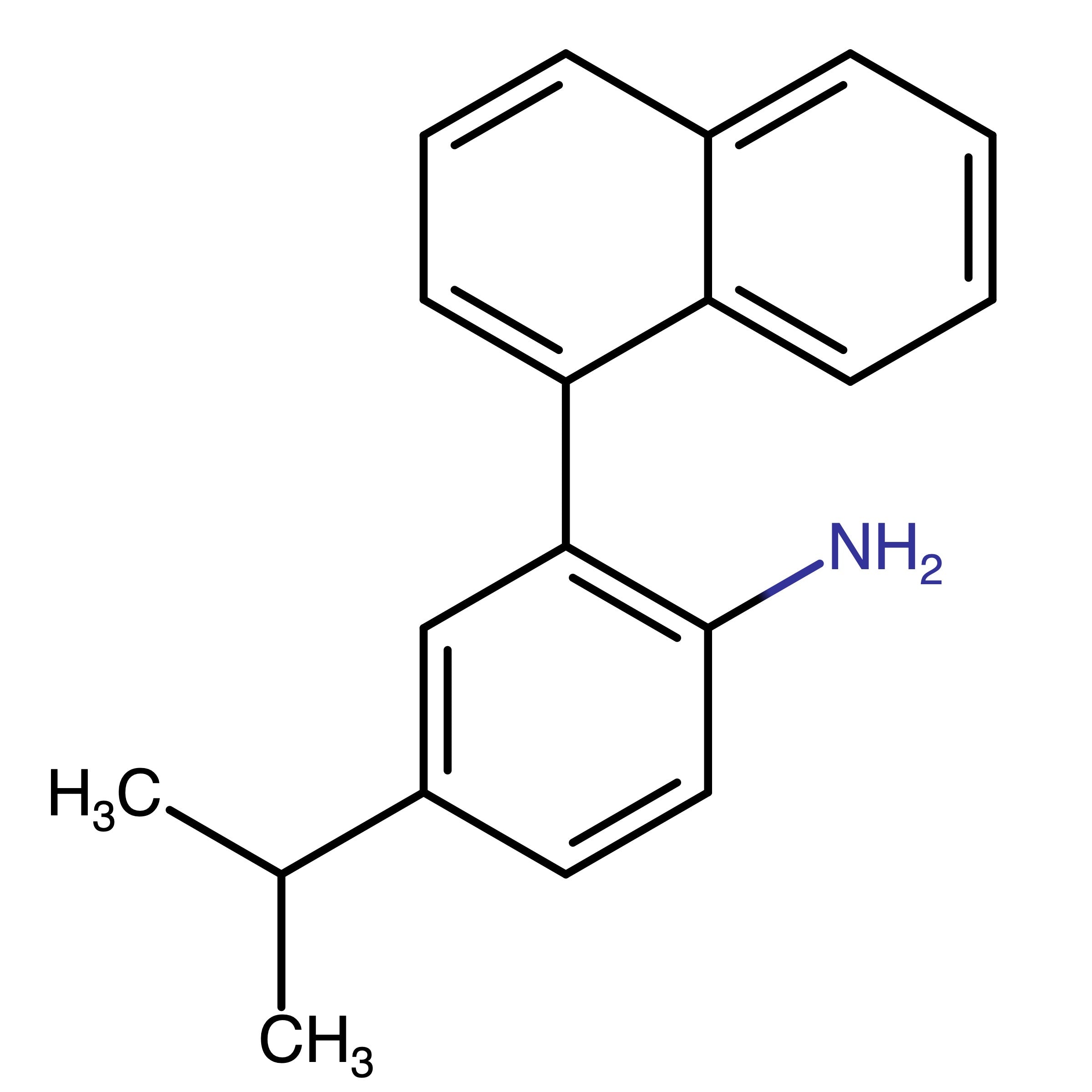 CAS 2411847-16-8 | 2-Naphthalen-1-yl-4-propan-2-ylaniline