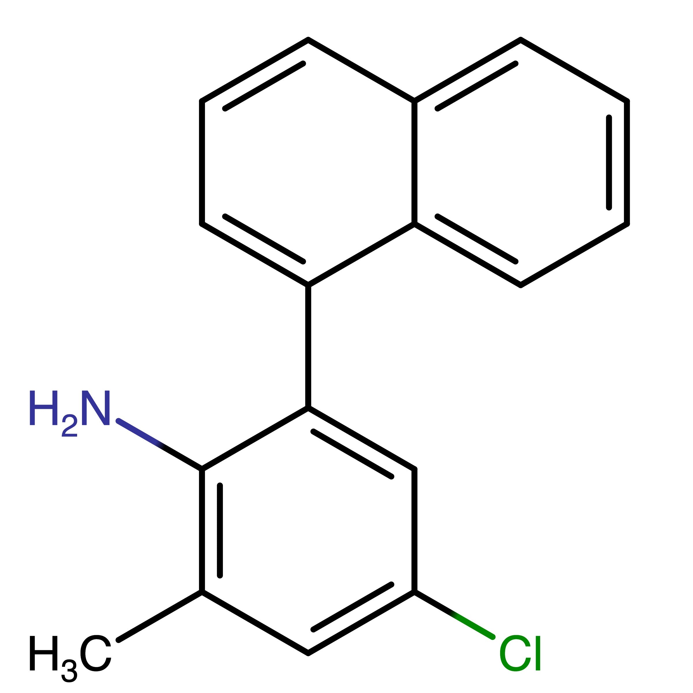 CAS 2411847-19-1 | 4-Chloro-2-methyl-6-(naphthalen-1-yl)aniline