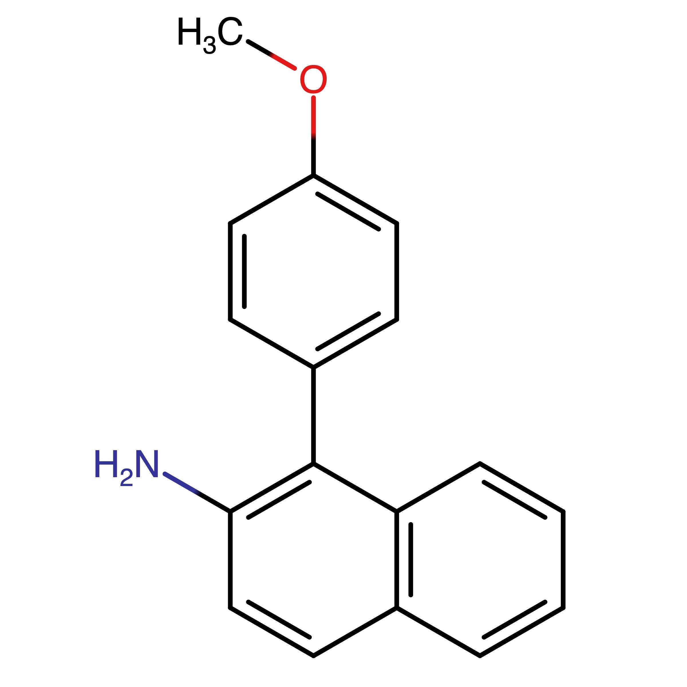 CAS 114858-55-8 | 1-(4-Methoxyphenyl)naphthalen-2-amine