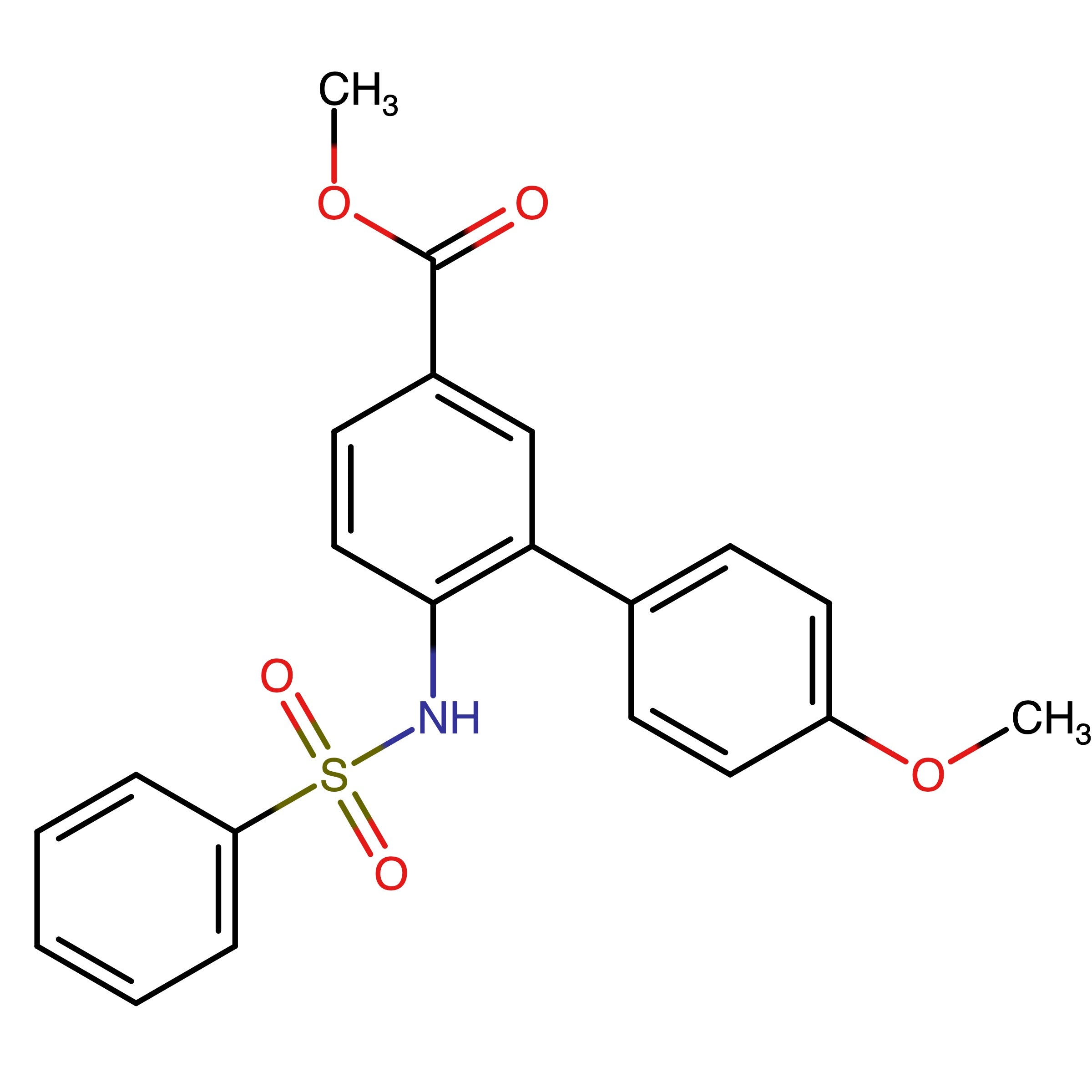 CAS 1283747-06-7 | Methyl 4'-methoxy-6-(phenylsulfonamido)-[1,1'-biphenyl]-3-carboxylate