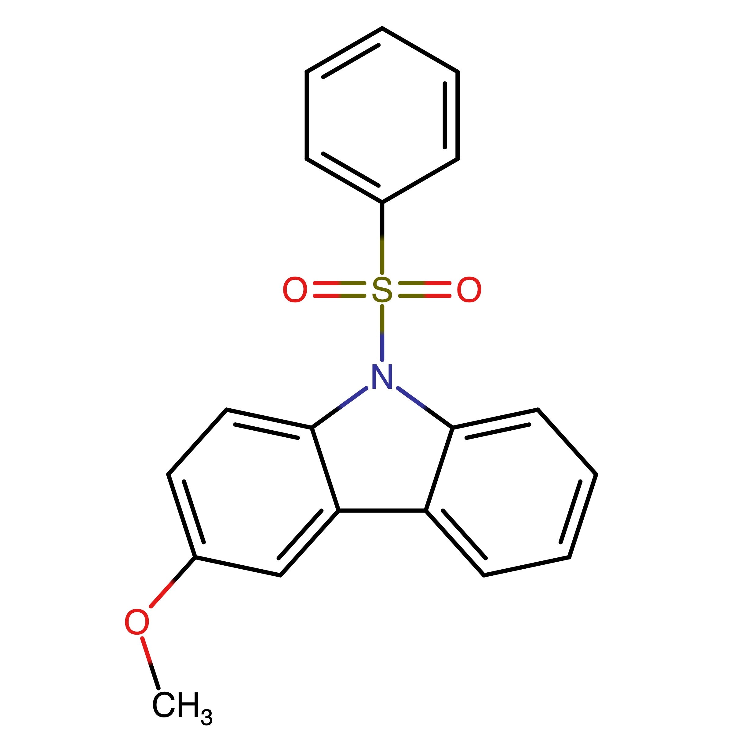 CAS 1283747-30-7 | 3-Methoxy-9-(phenylsulfonyl)-9H-carbazole