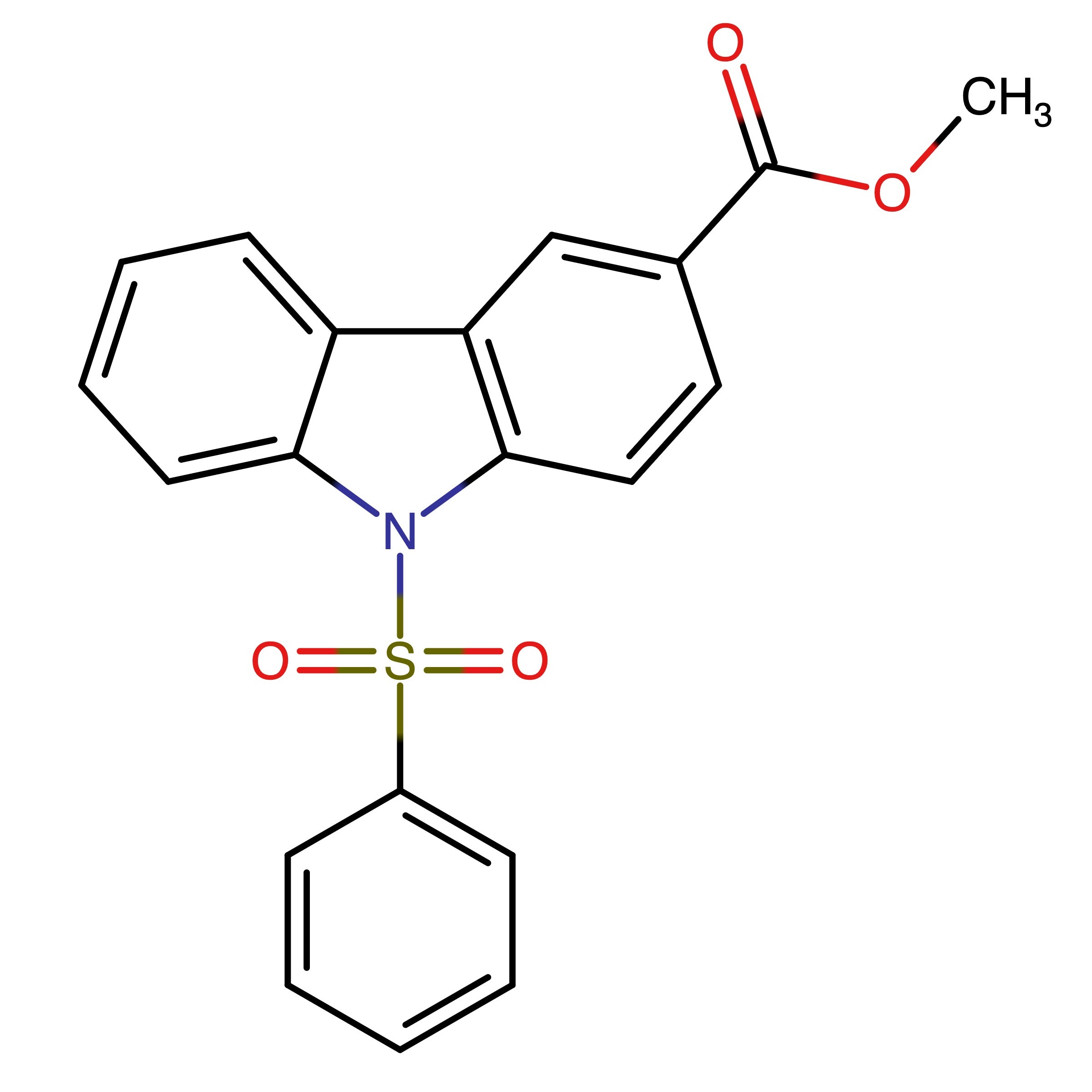 CAS 856251-79-1 | Methyl 9-(phenylsulfonyl)-9H-carbazole-3-carboxylate