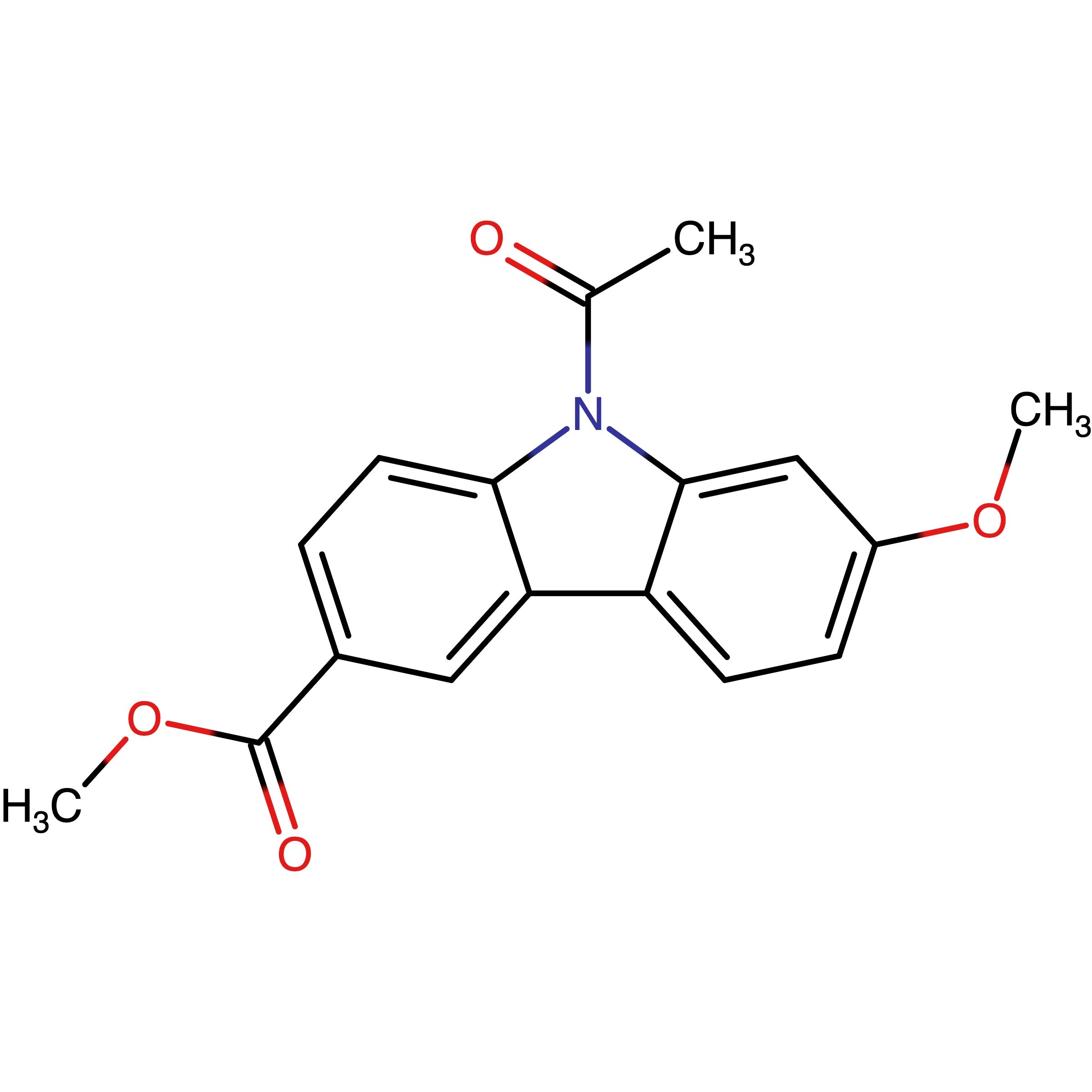 CAS 1283747-46-5 | Methyl 9-acetyl-7-methoxy-9H-carbazole-3-carboxylate