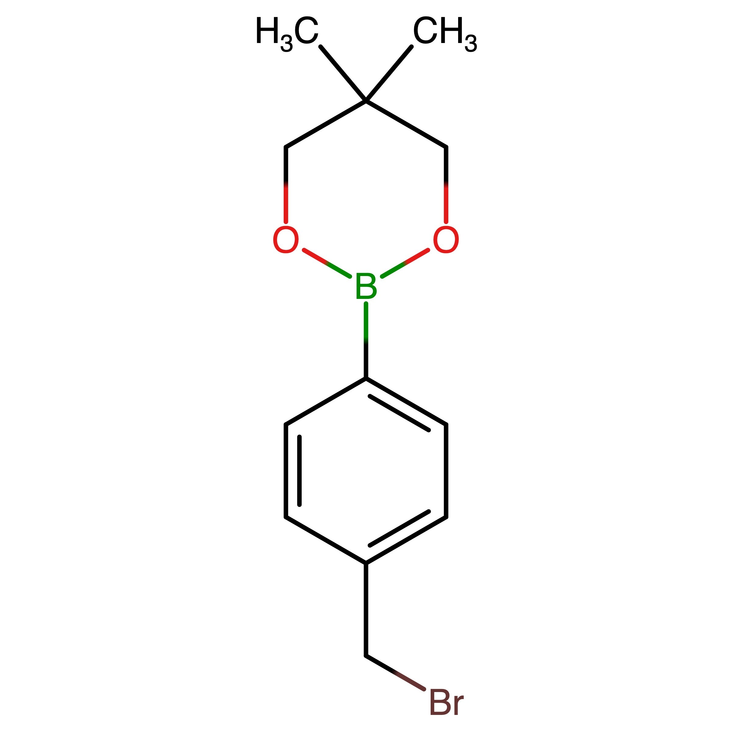 CAS 143805-78-1 | 2-(4-(Bromomethyl)phenyl)-5,5-dimethyl-1,3,2-dioxaborinane | MFCD03085921