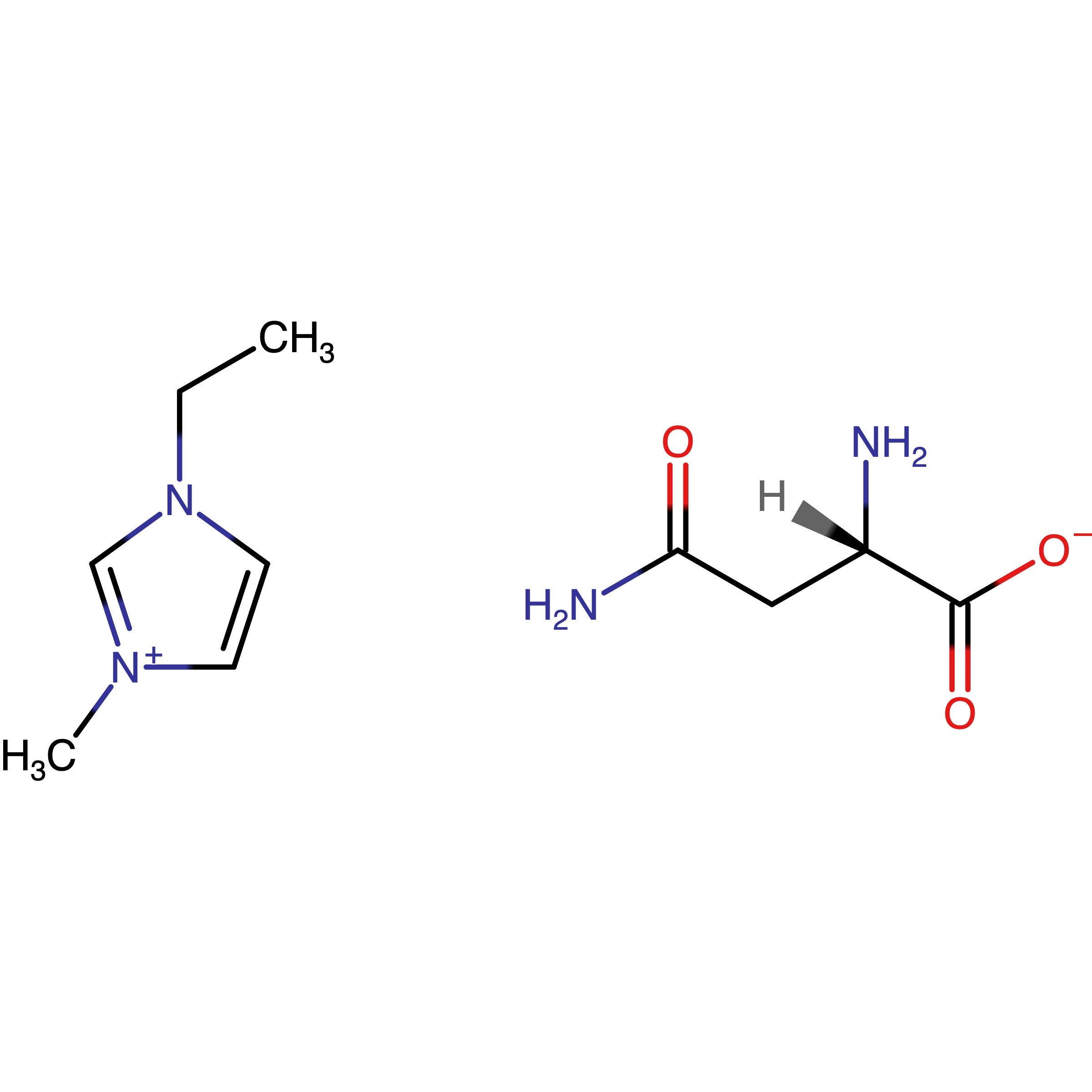 CAS 766537-84-2 | 1-Ethyl-3-methyl-1H-imidazol-3-ium L-asparaginate
