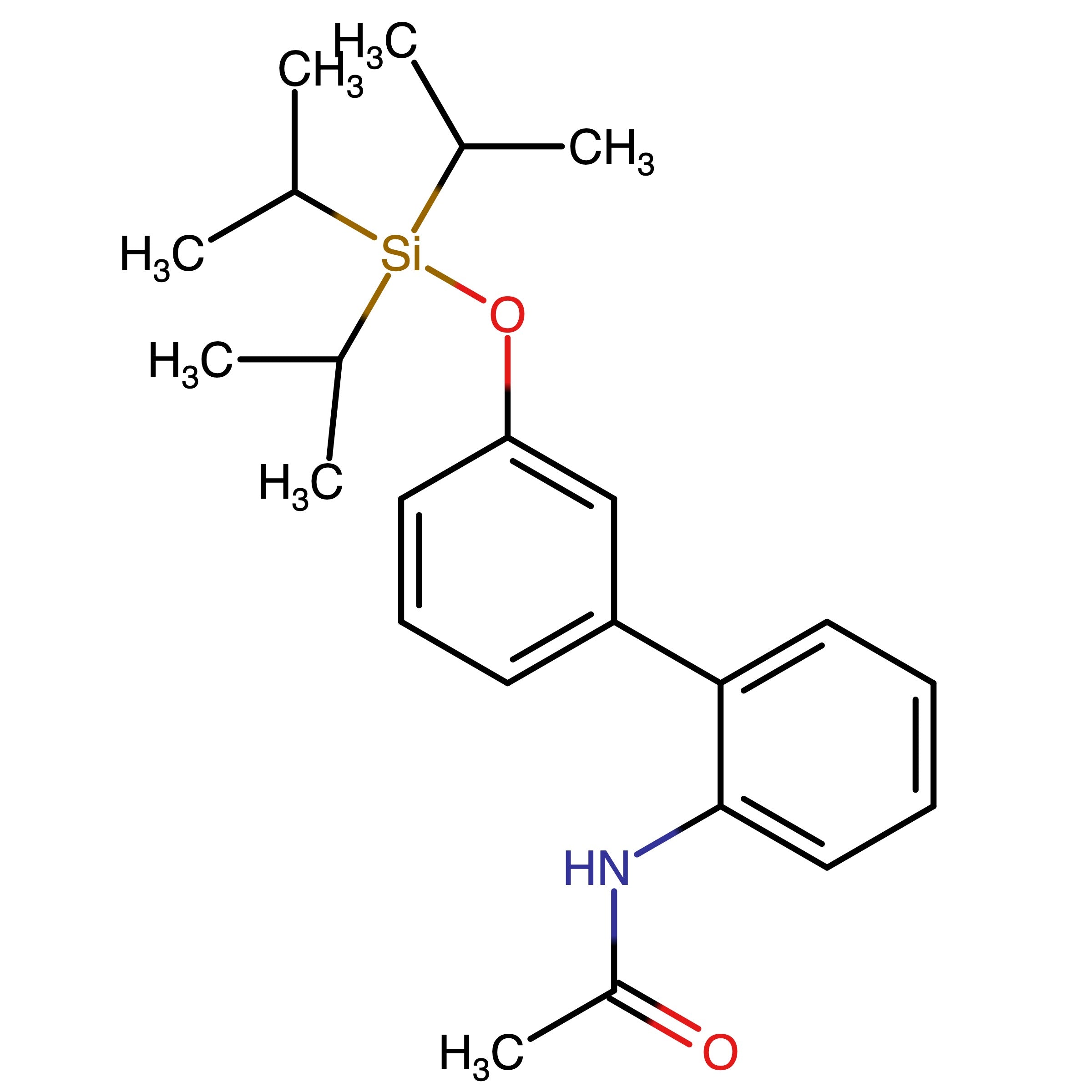 CAS 1058140-81-0 | 2-Acetamino-3'-triisopropylsiloxybiphenyl
