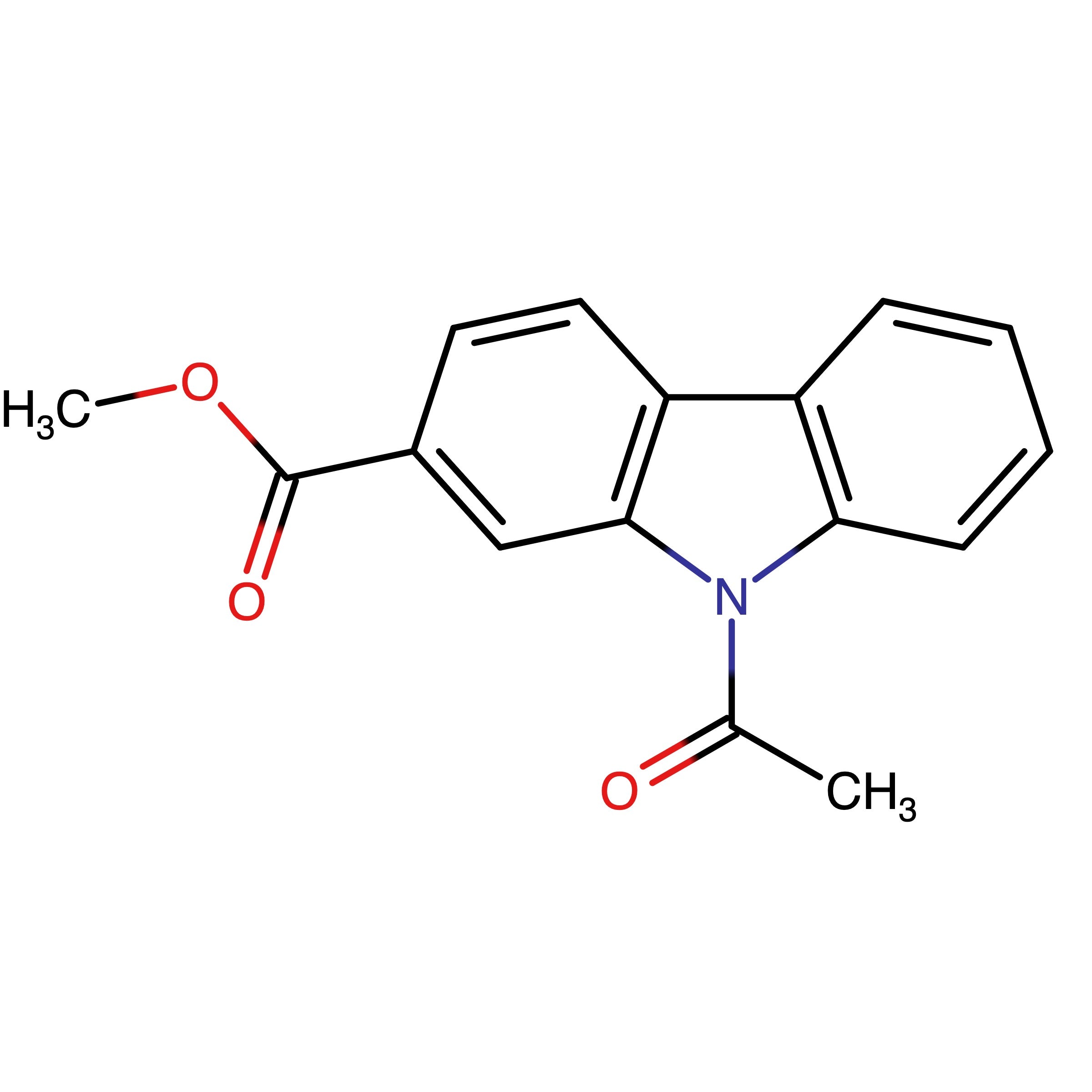 CAS 1058140-77-4 | 9-Acetyl-2-methoxycarbonylcarbazole