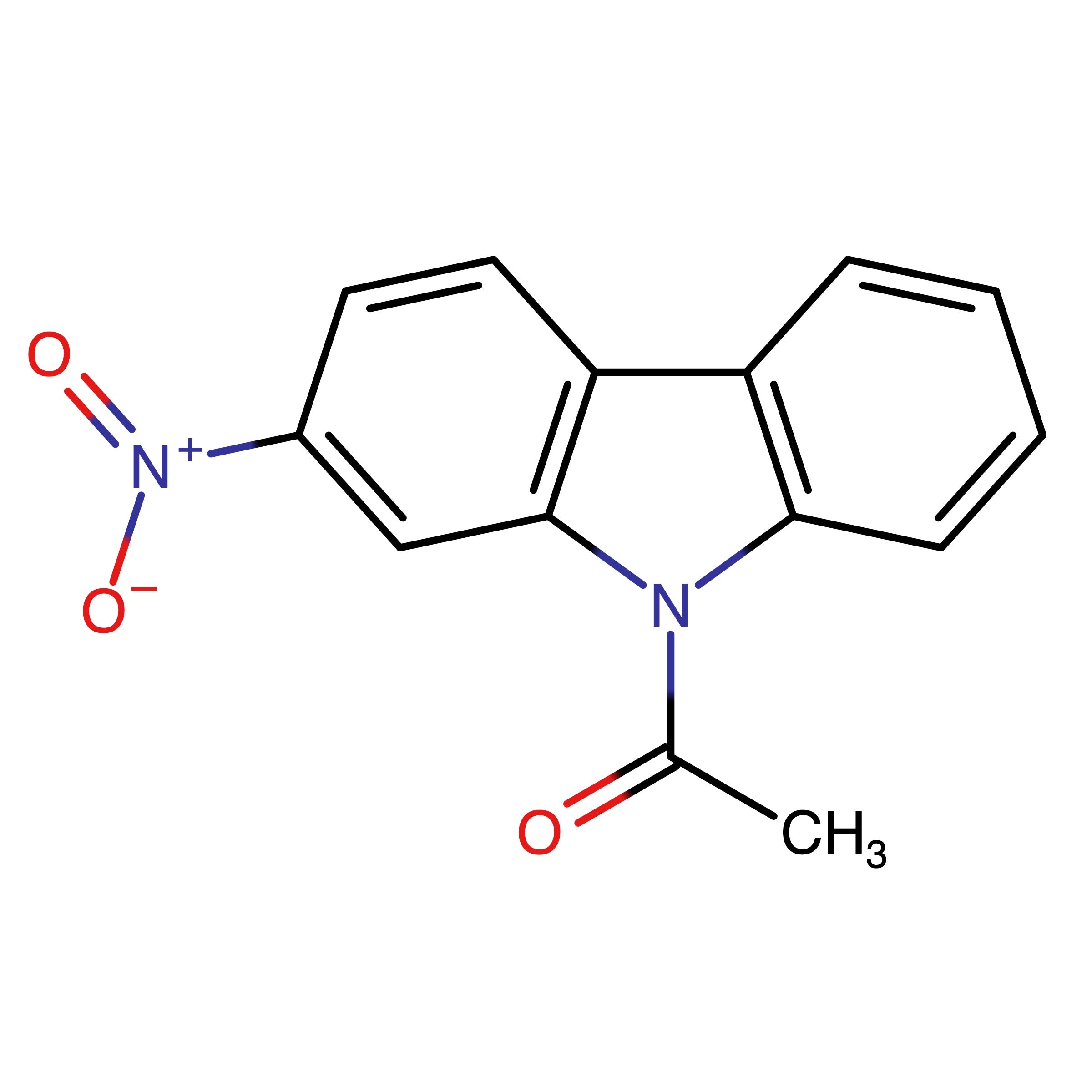 CAS 86439-45-4 | 9-Acetyl-2-nitro-carbazole