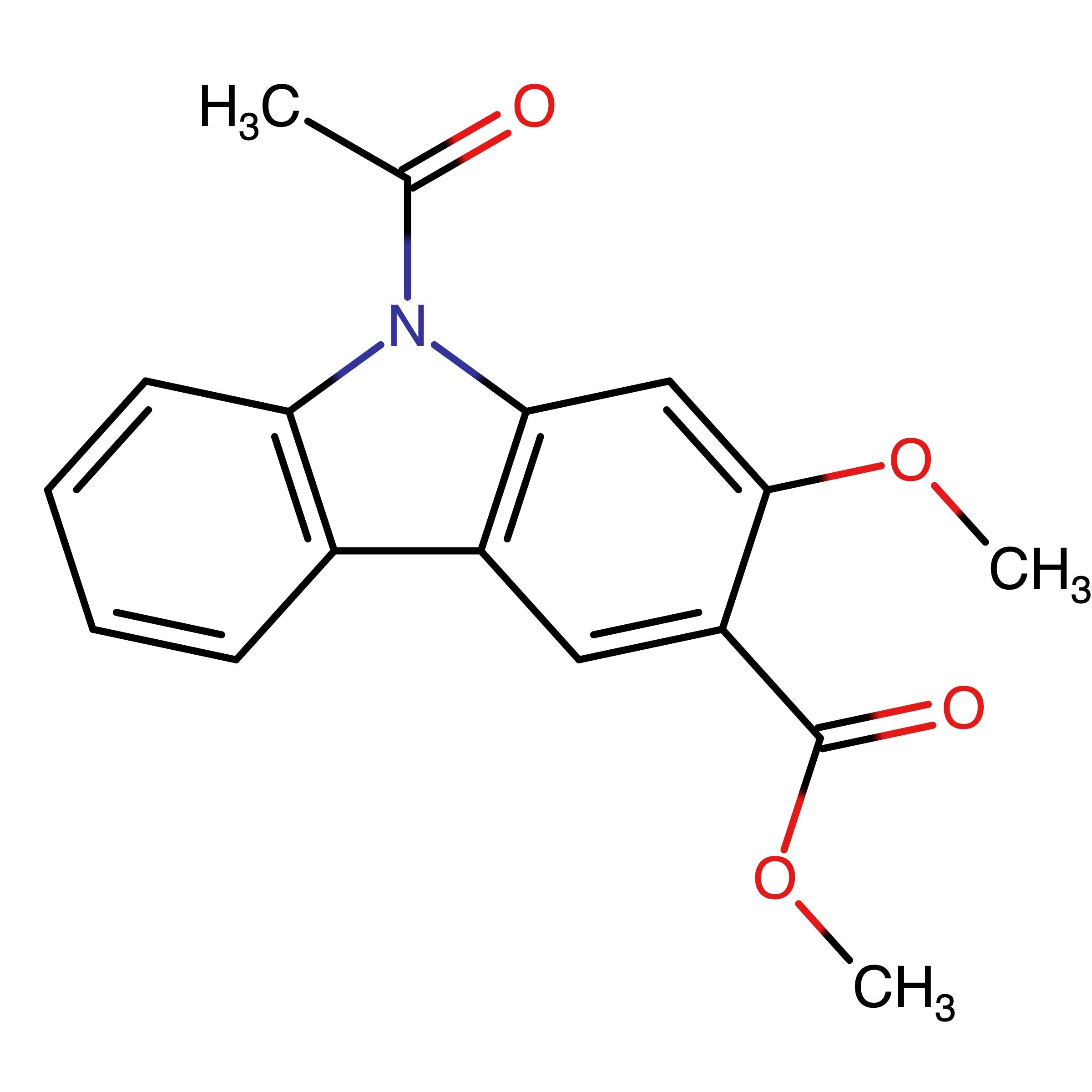 CAS 1058140-86-5 | 9-Acetyl-2-methoxy-3-methoxycarbonylcarbazol