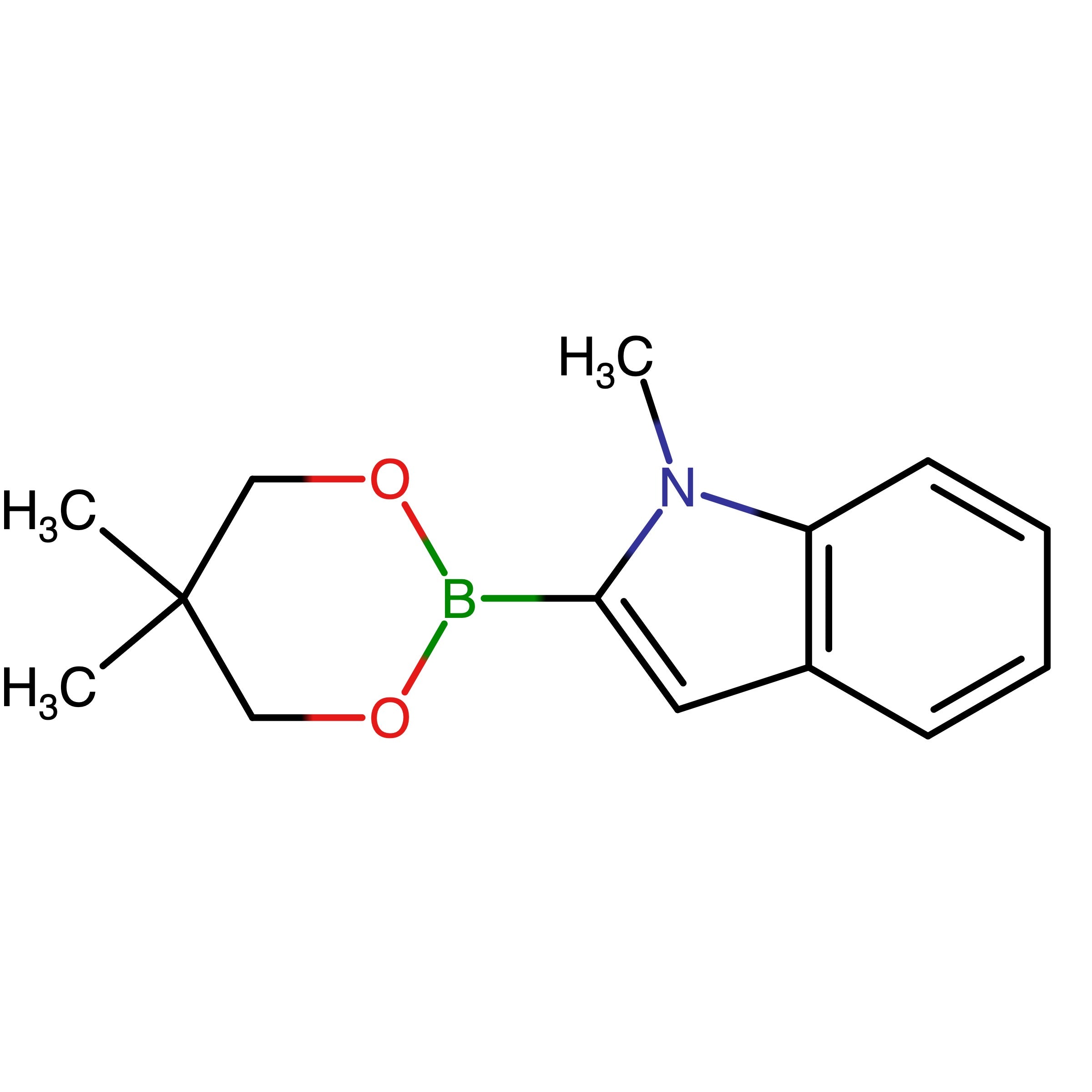 CAS 905966-48-5 | 2-(5,5-Dimethyl-1,3,2-dioxaborinan-2-yl)-1-methyl-1H-indole | MFCD06797198