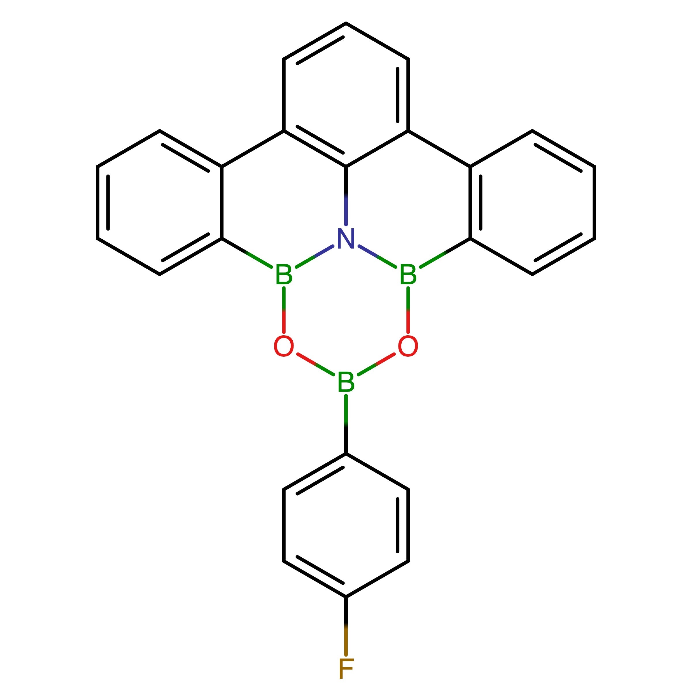 CAS 2094705-59-4 | 2-(4-Fluorophenyl)-1,3-dioxa-3a1-aza-2,3a,14b-triboradibenzo[fg,op]tetracene