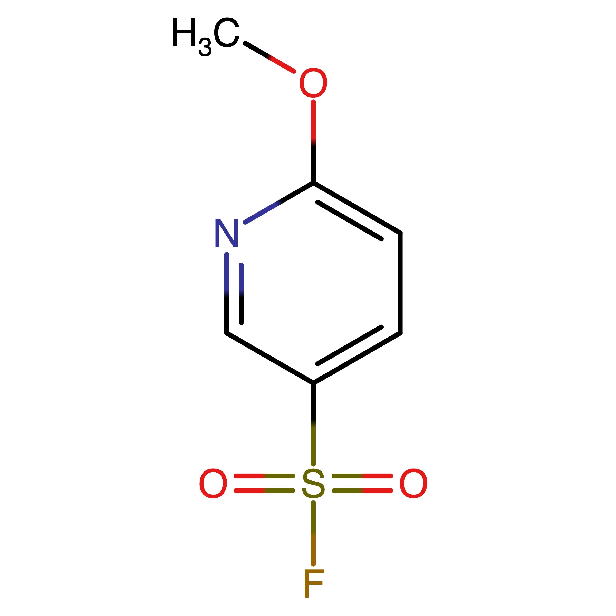 CAS 2052277-21-9 | 6-Methoxypyridine-3-sulfonyl fluoride | MFCD31445873