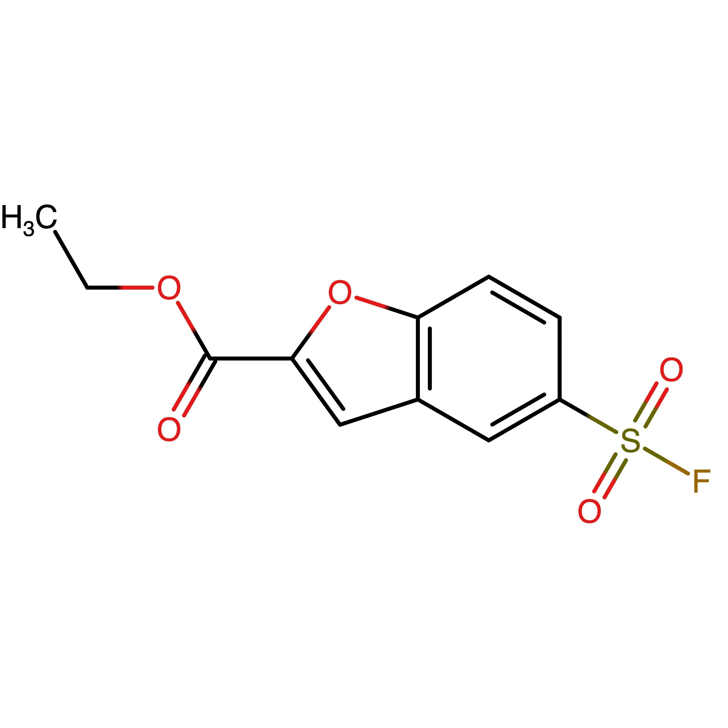 CAS 2414507-79-0 | Ethyl 5-(fluorosulfonyl)benzofuran-2-carboxylate