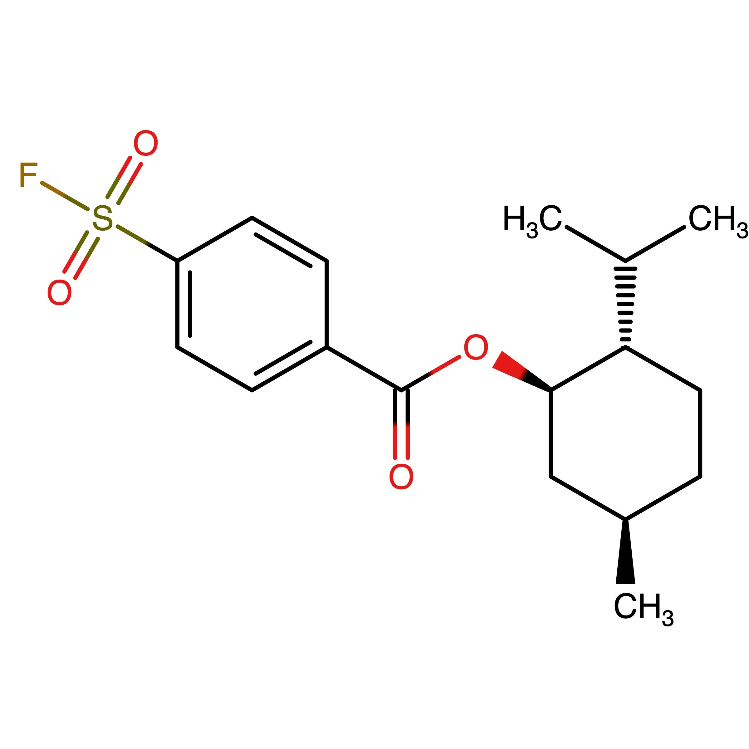 CAS 2411548-87-1 | (1R,2S,5R)-2-(Propan-2-yl)-5-methylcyclohexyl 4-(fluorosulfonyl)benzoate