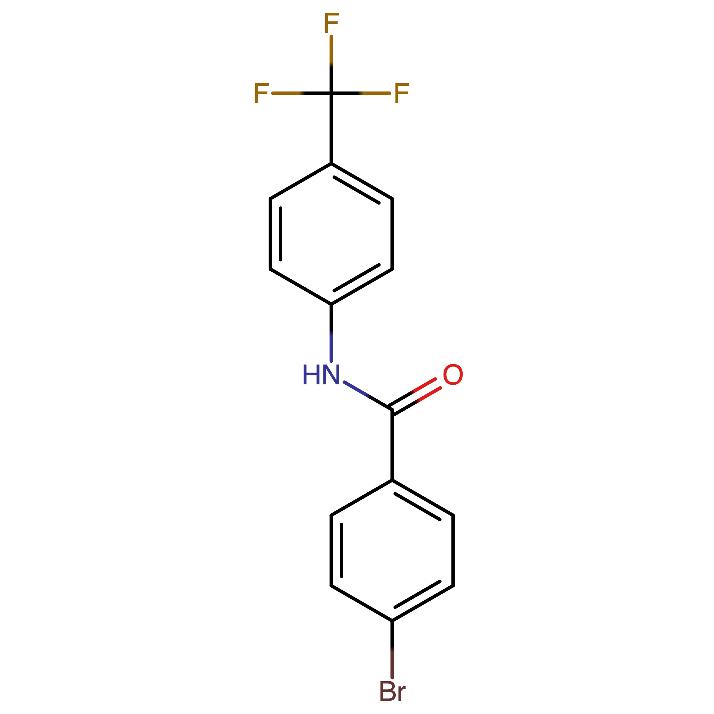 CAS 895701-82-3 | 4-Bromo-N-(4-(trifluoromethyl)phenyl)benzamide