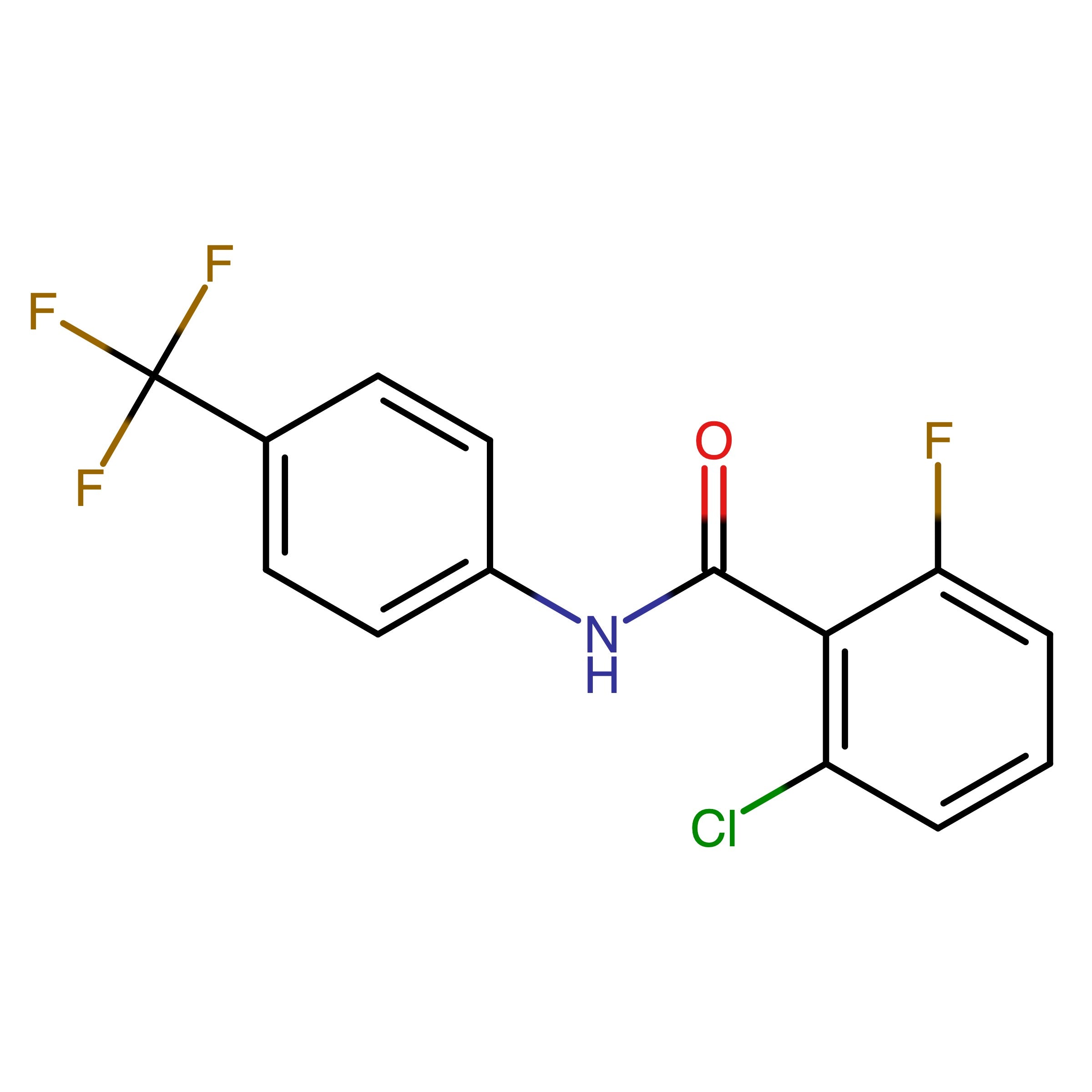 CAS 895700-93-3 | 2-Chloro-6-fluoro-N-(4-(trifluoromethyl)phenyl)benzamide