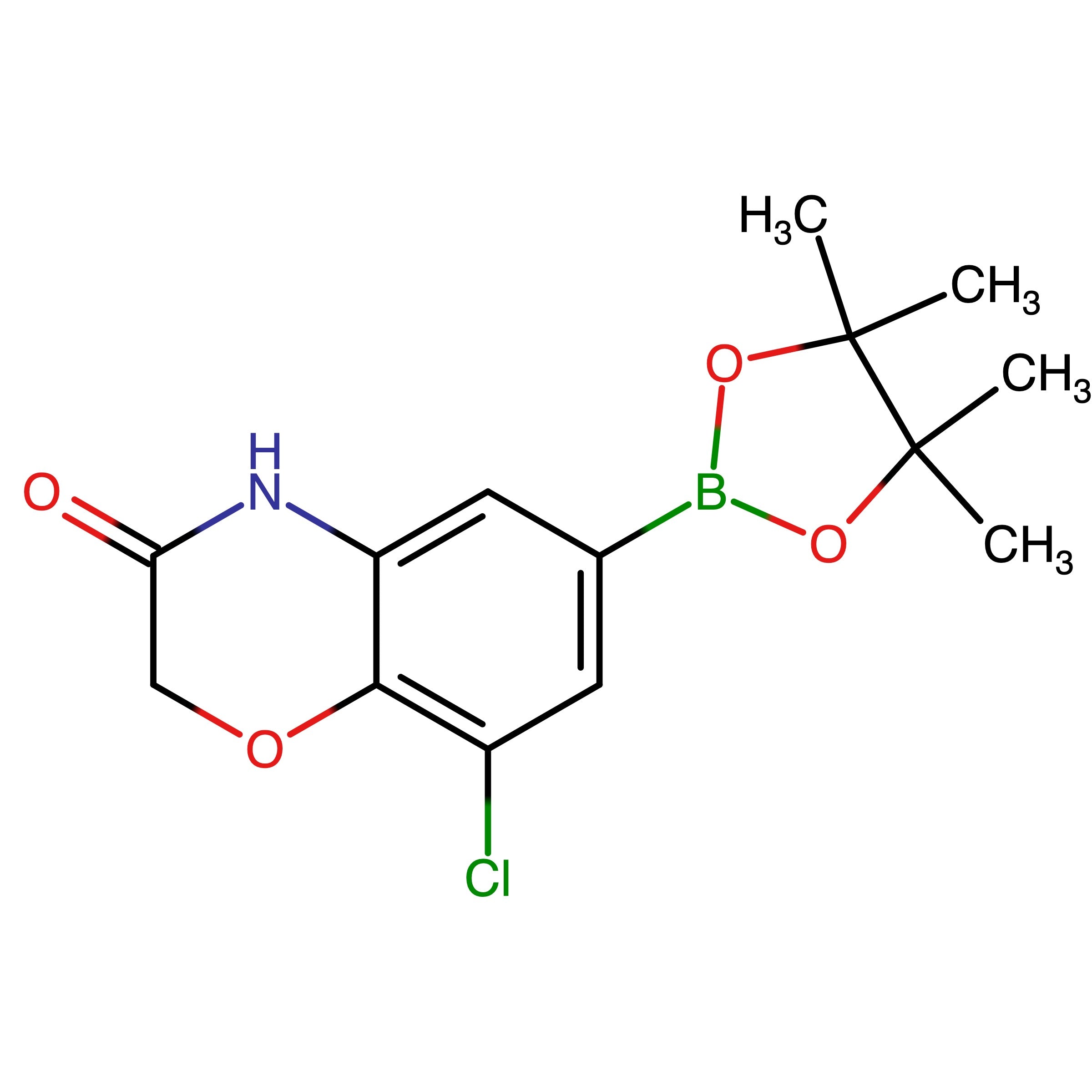 CAS 943994-43-2 | 8-Chloro-6-(4,4,5,5-tetramethyl-1,3,2-dioxaborolan-2-yl)-2H-benzo[b][1,4]oxazin-3(4H)-one | MFCD18073251